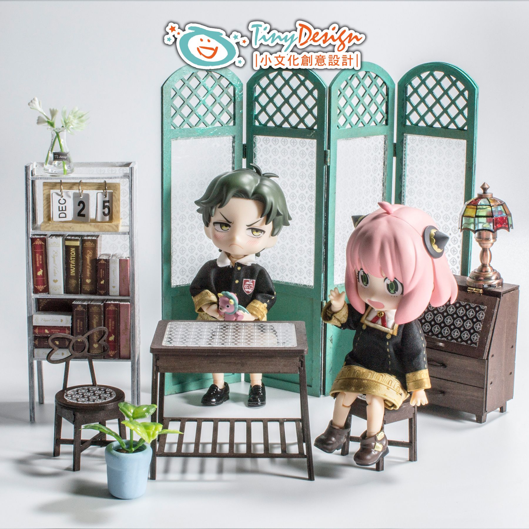預購成品：1/12海棠窗花系列家具