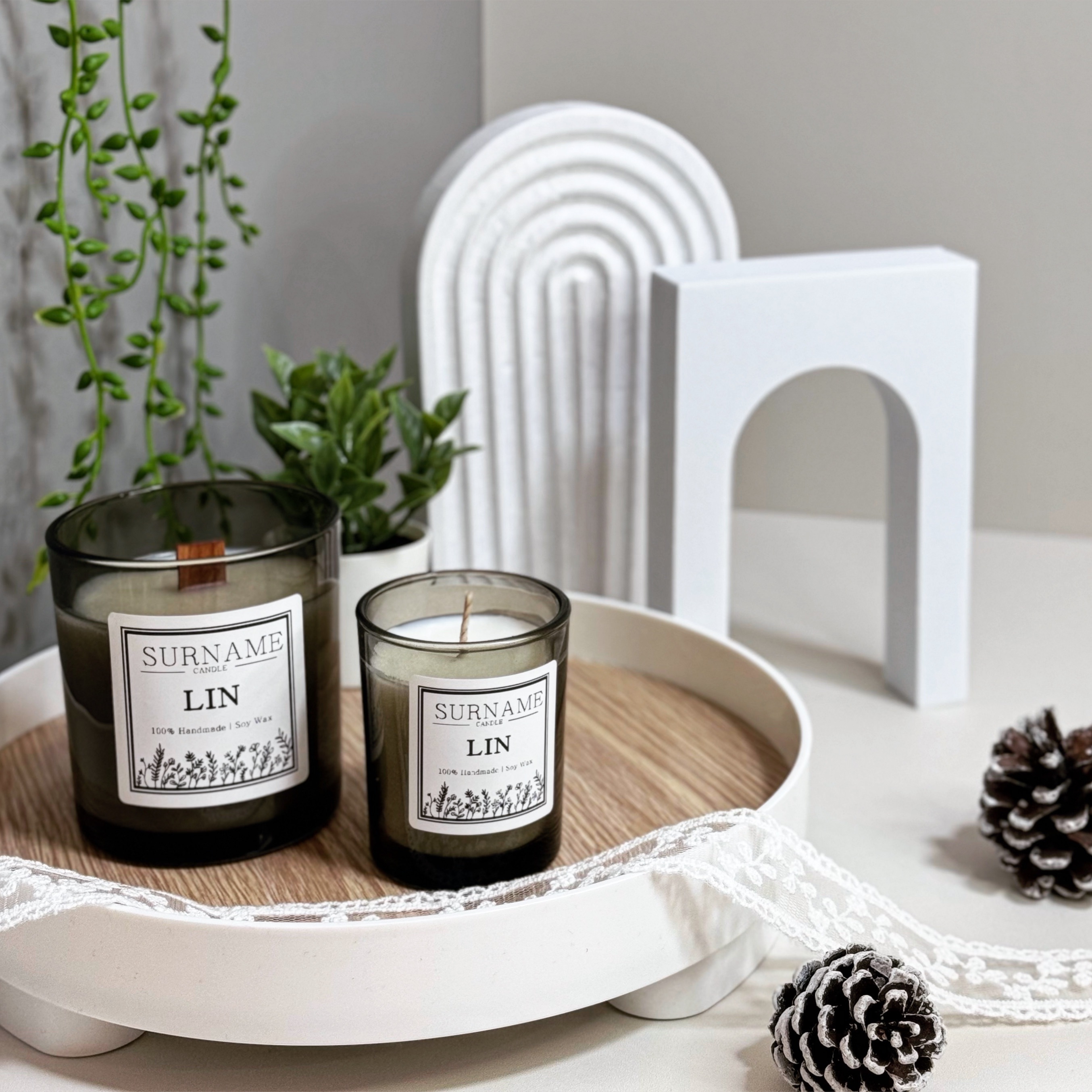 韓式香氛蠟燭 - LIN