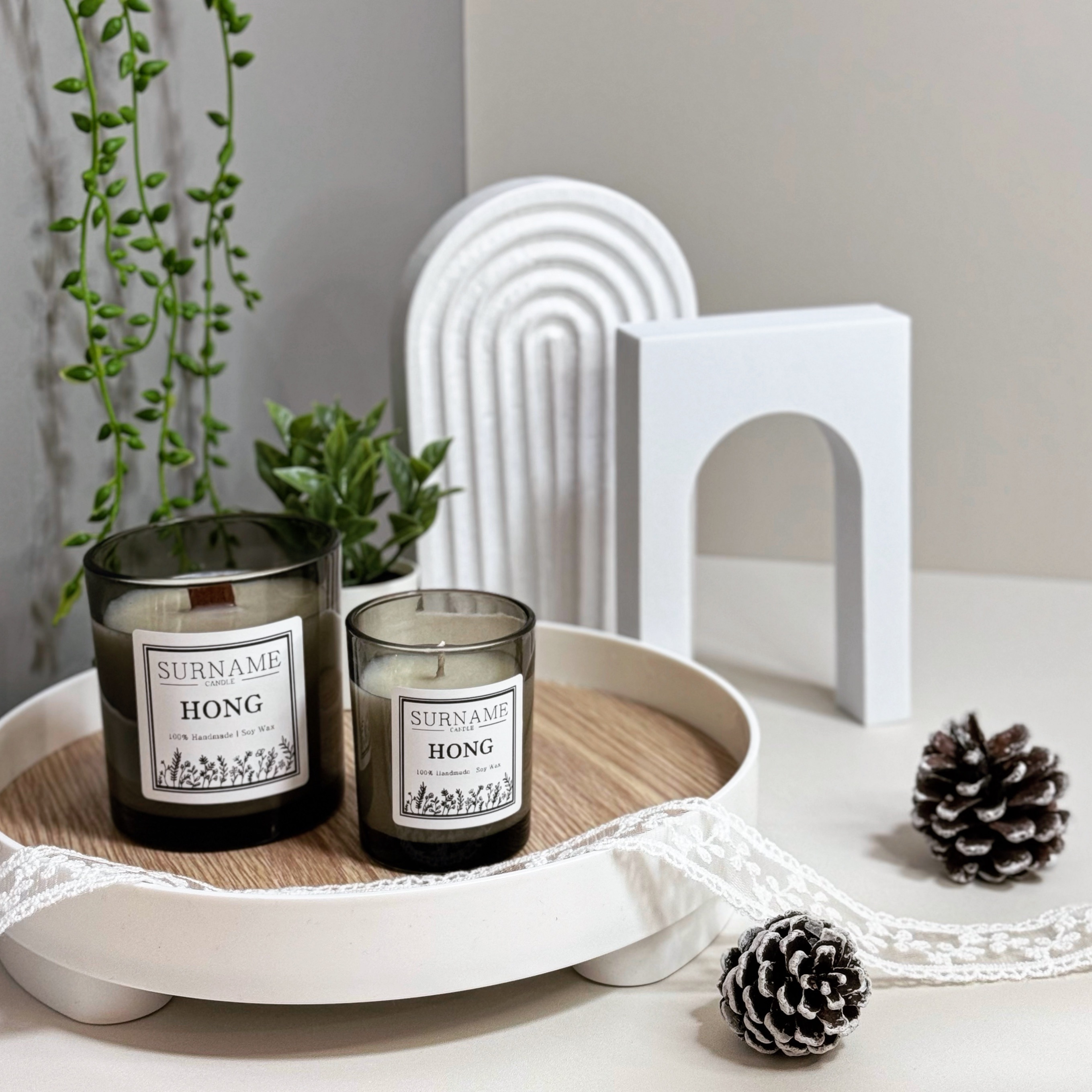 韓式香氛蠟燭 - HONG