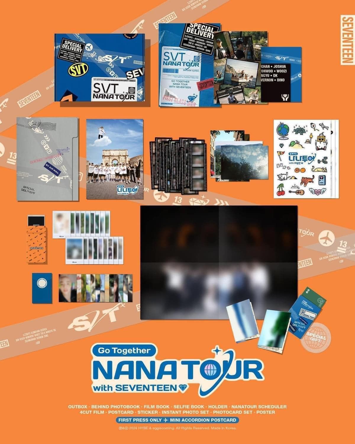 已拆Nana tour 寫真PB全套含特典（無淨漢知秀單人配置）+VOD觀看特典