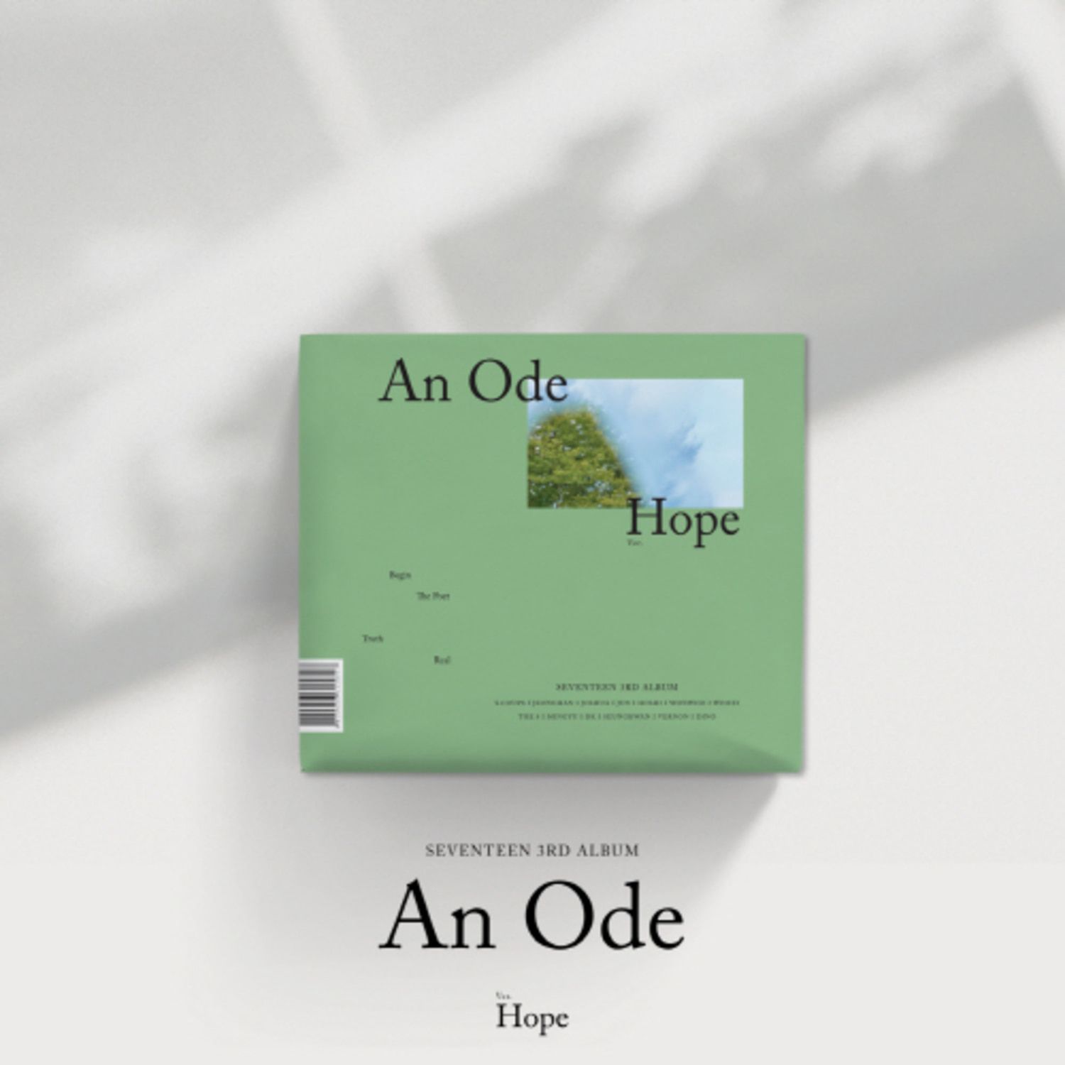 全新未拆 正規三 An Ode（Hope Ver.）綠版（7月中出貨）