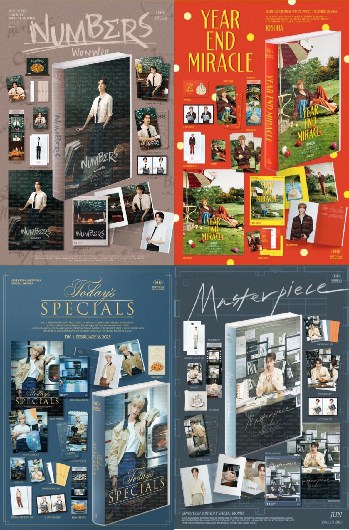 全新未拆 生日禮盒 VER.4