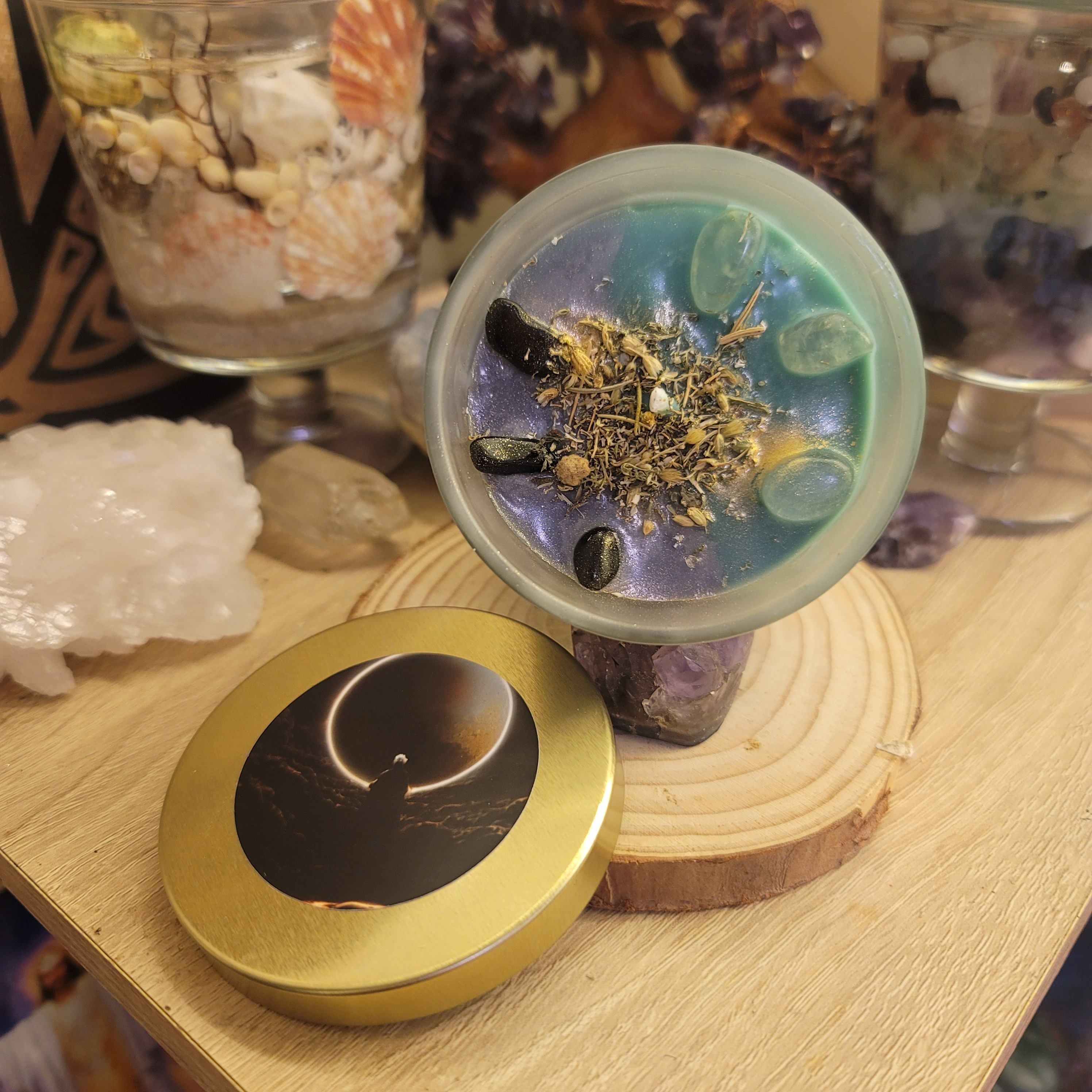 冥王星財富蠟燭～平衡財富毀滅能量