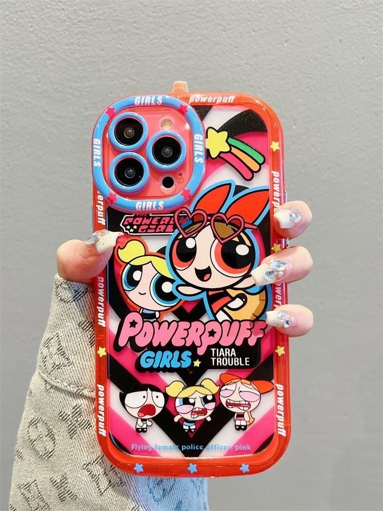 ✨可愛の飛天小女警手機殼+掛繩（限🍎）✨