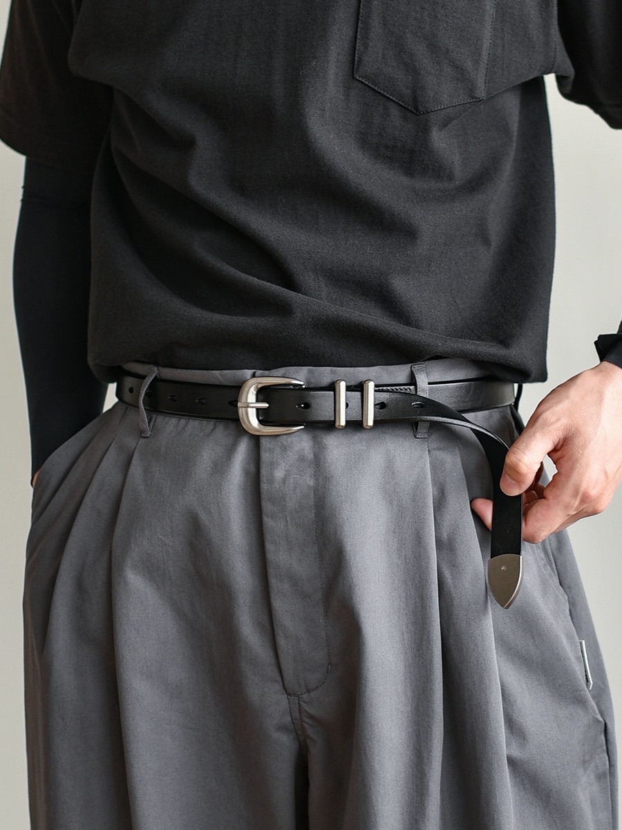 高級小眾針扣皮帶