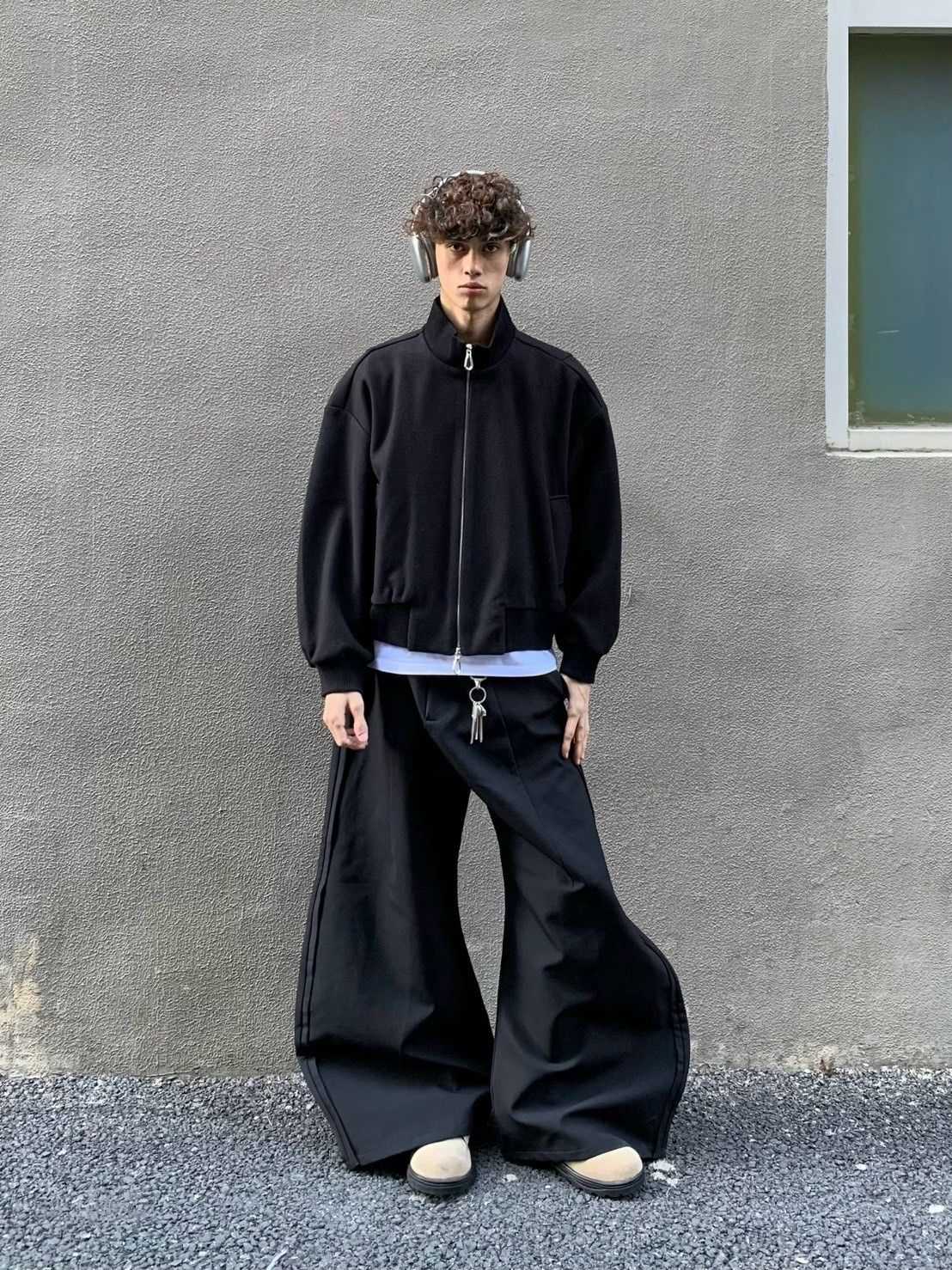 Claenfit 設計感短夾克