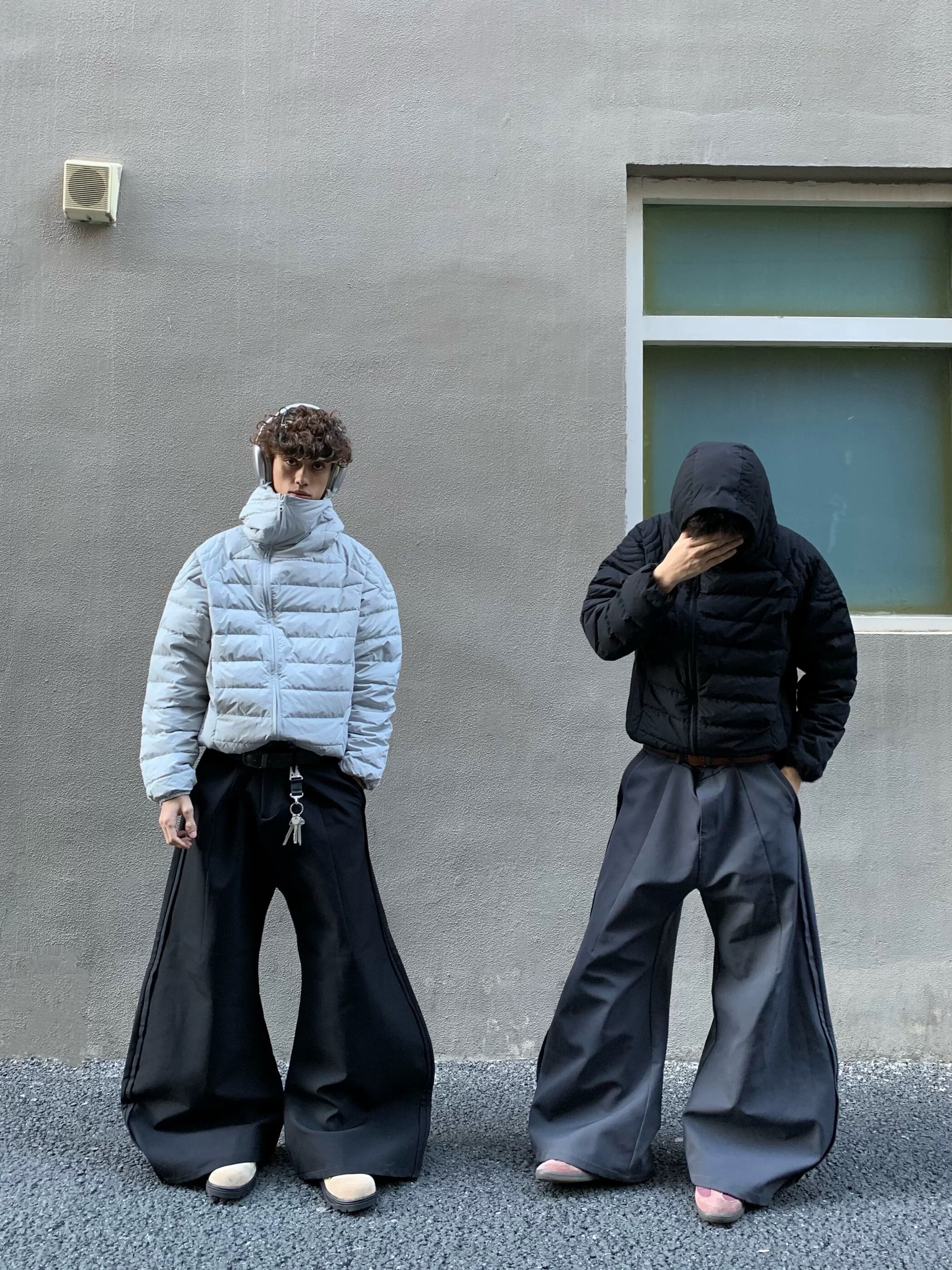 爆款clean fit 彎刀褲