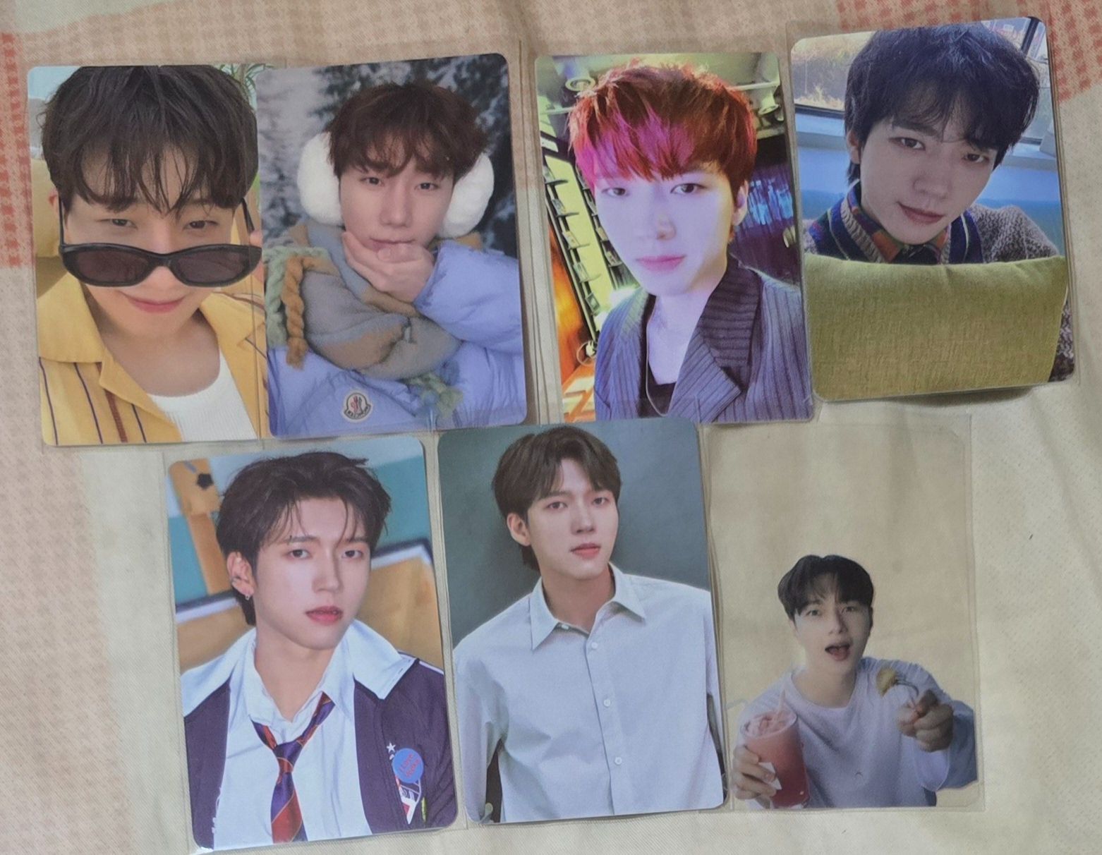 infinite 聖圭／優鉉／明洙 官方小卡 專卡 隨機卡