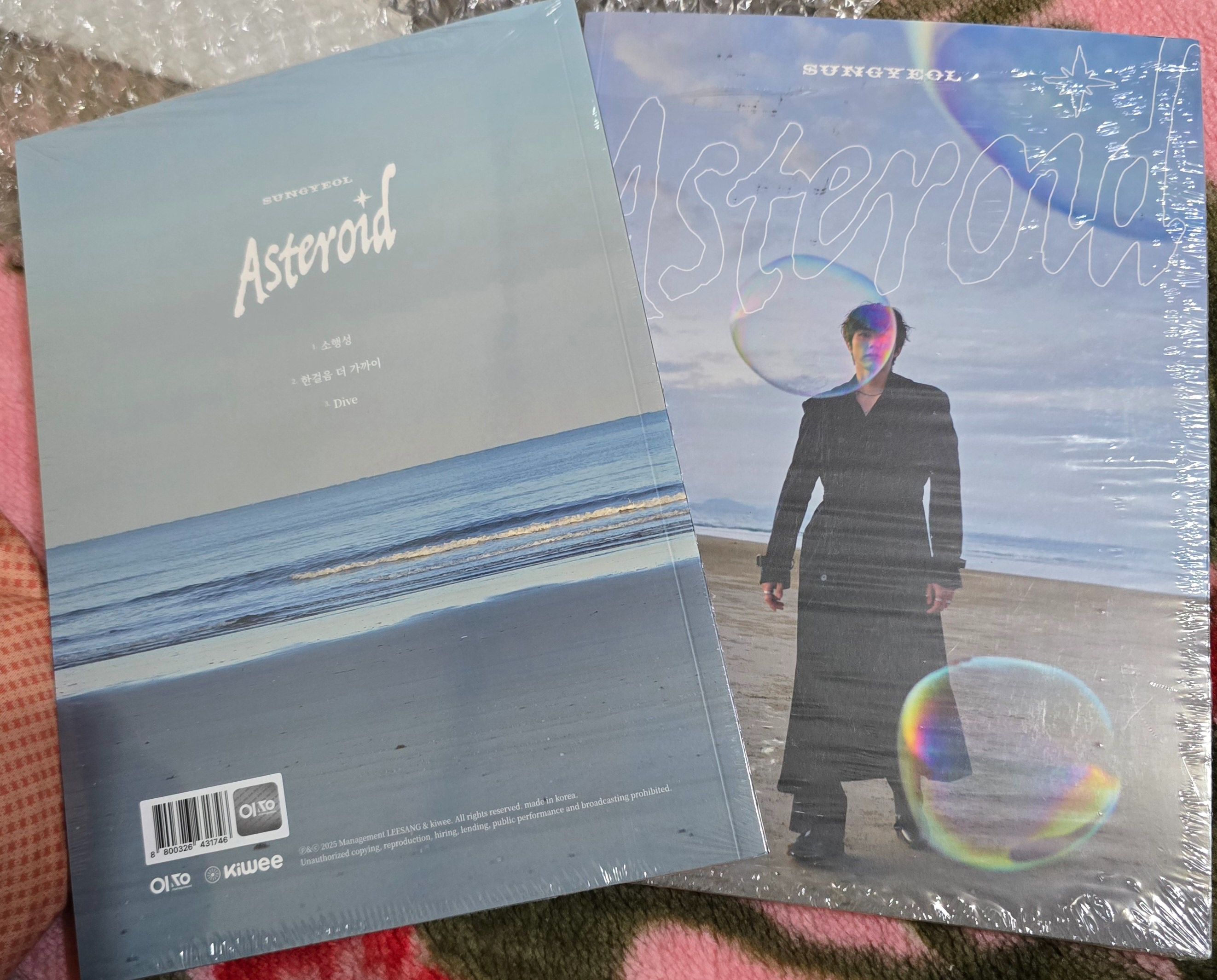 李成烈 個人首張特別單曲 Asteroid 全新未拆專／已拆專輯