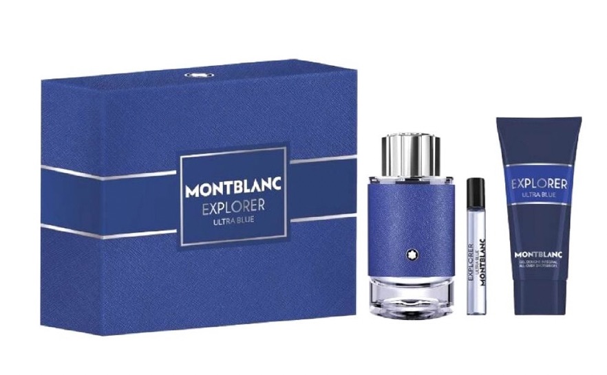 MONTBLANC萬寶龍-探尋藍海-男性淡香精禮盒 100ml （三件組）