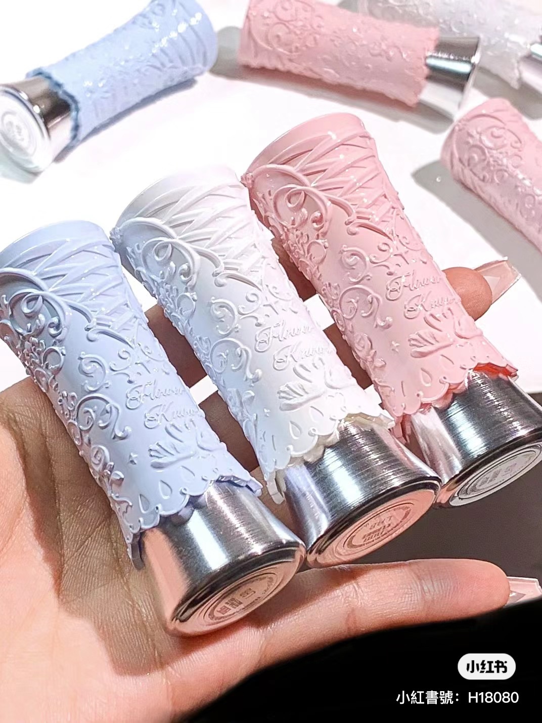 熱銷現貨 花知曉天鵝芭蕾系列 固體唇釉 保濕唇膏