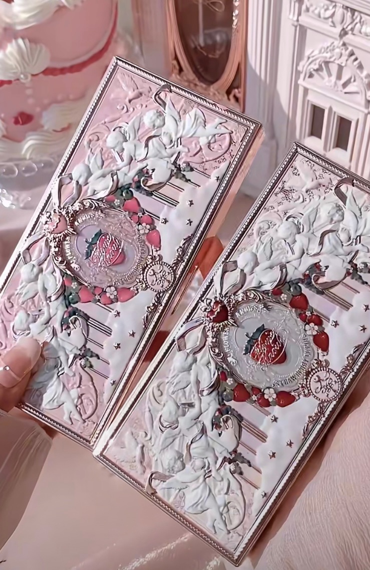 現貨 花知曉草莓邱比特系列面部綜合盤！推薦！