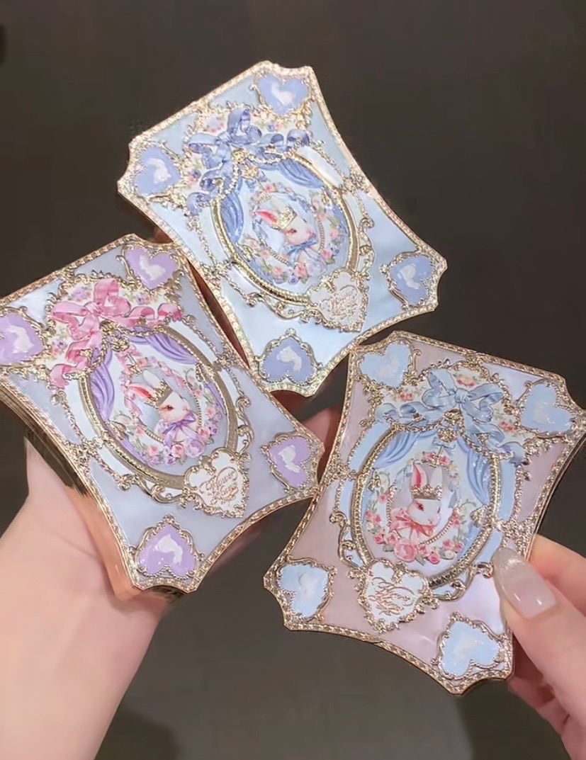 熱銷～花知曉邦尼花園系列 六色眼影盤