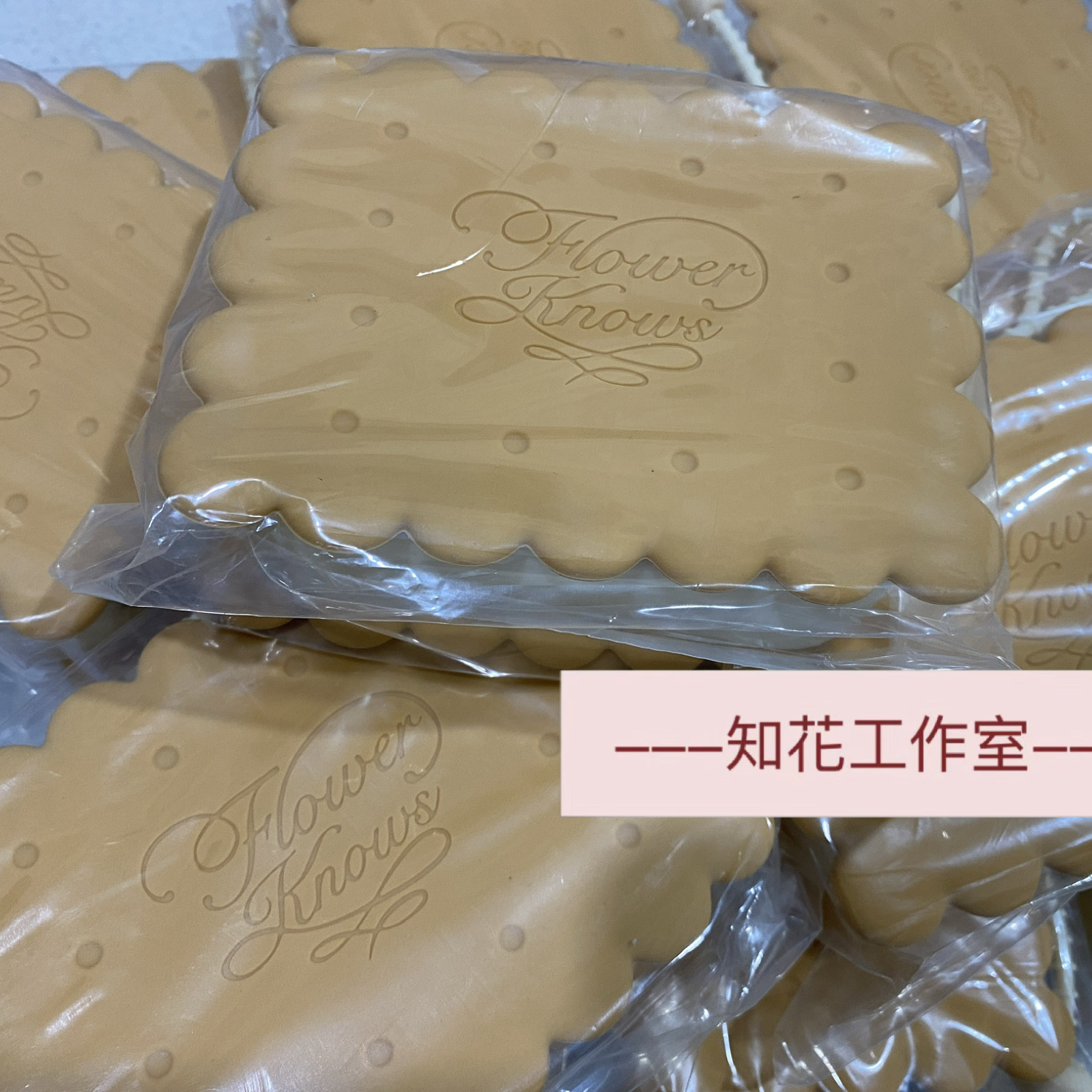 現貨新品✨花知曉餅乾收納包 硅膠材質