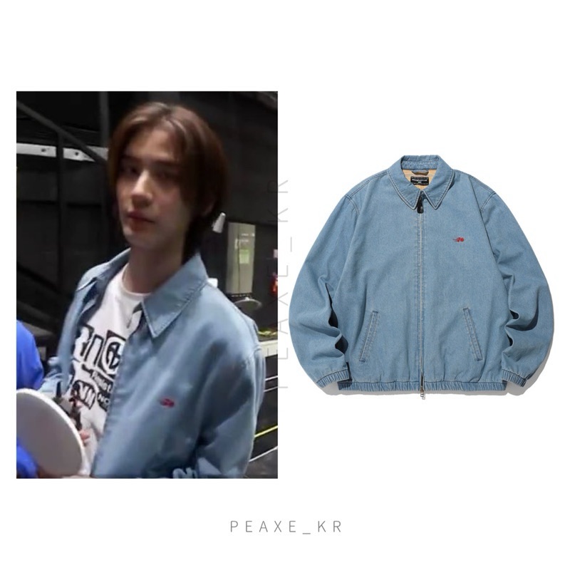 BOYNEXTDOOR LEEHAN 金桐儇 同款丹寧夾克外套 nice ghost club