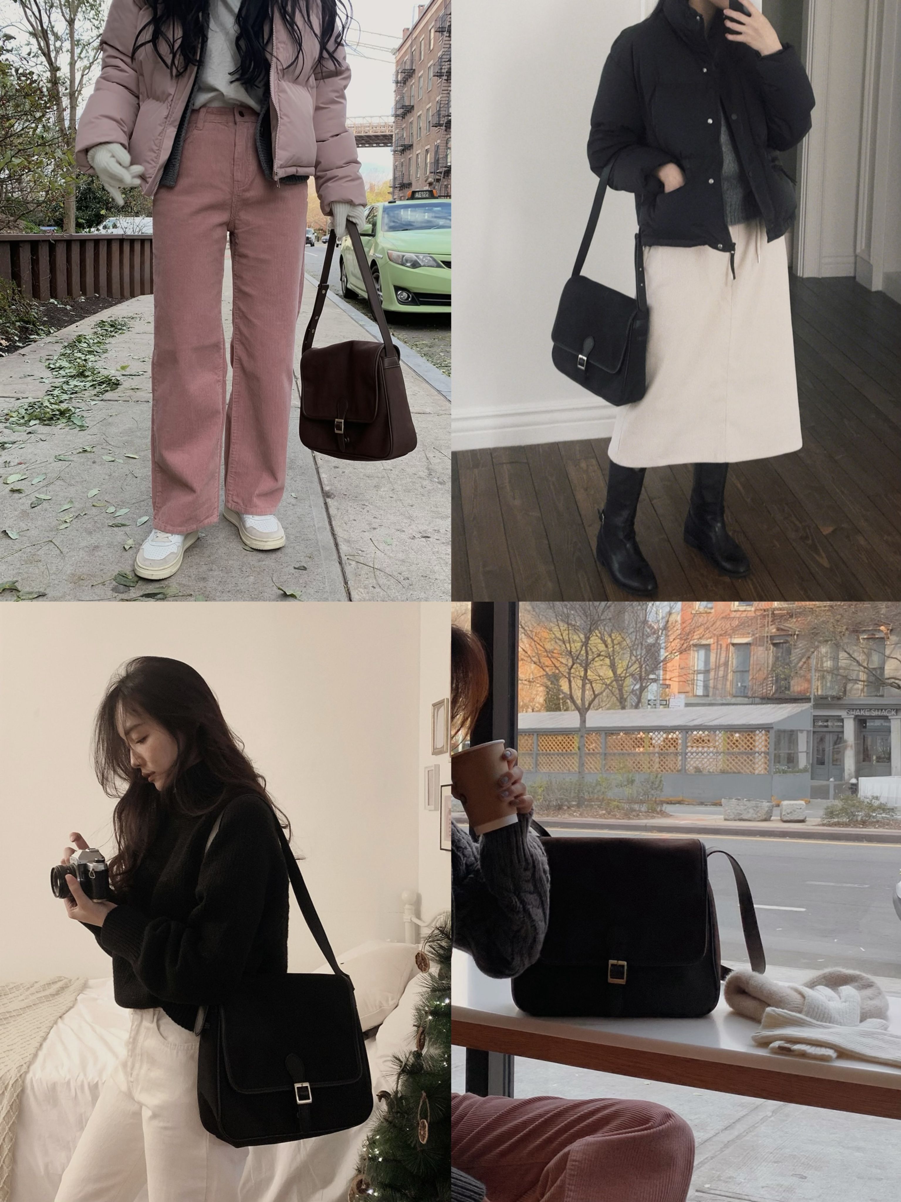 #LENTO. Tito Vintage Suede Bag 日常經典郵差包 2色 （ slowand 自訂款 ）