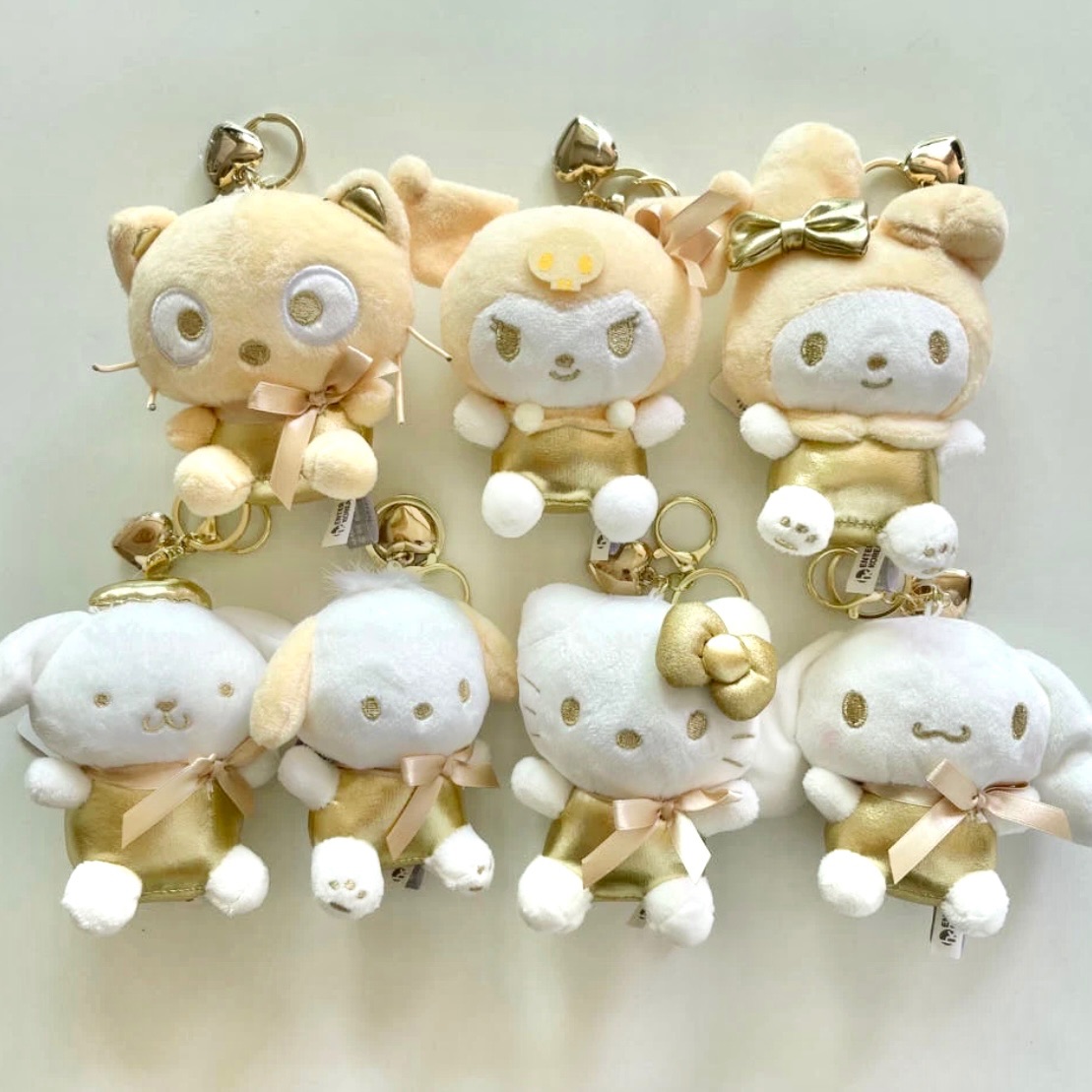 #預購  三麗鷗金色愛心吊飾（13公分）