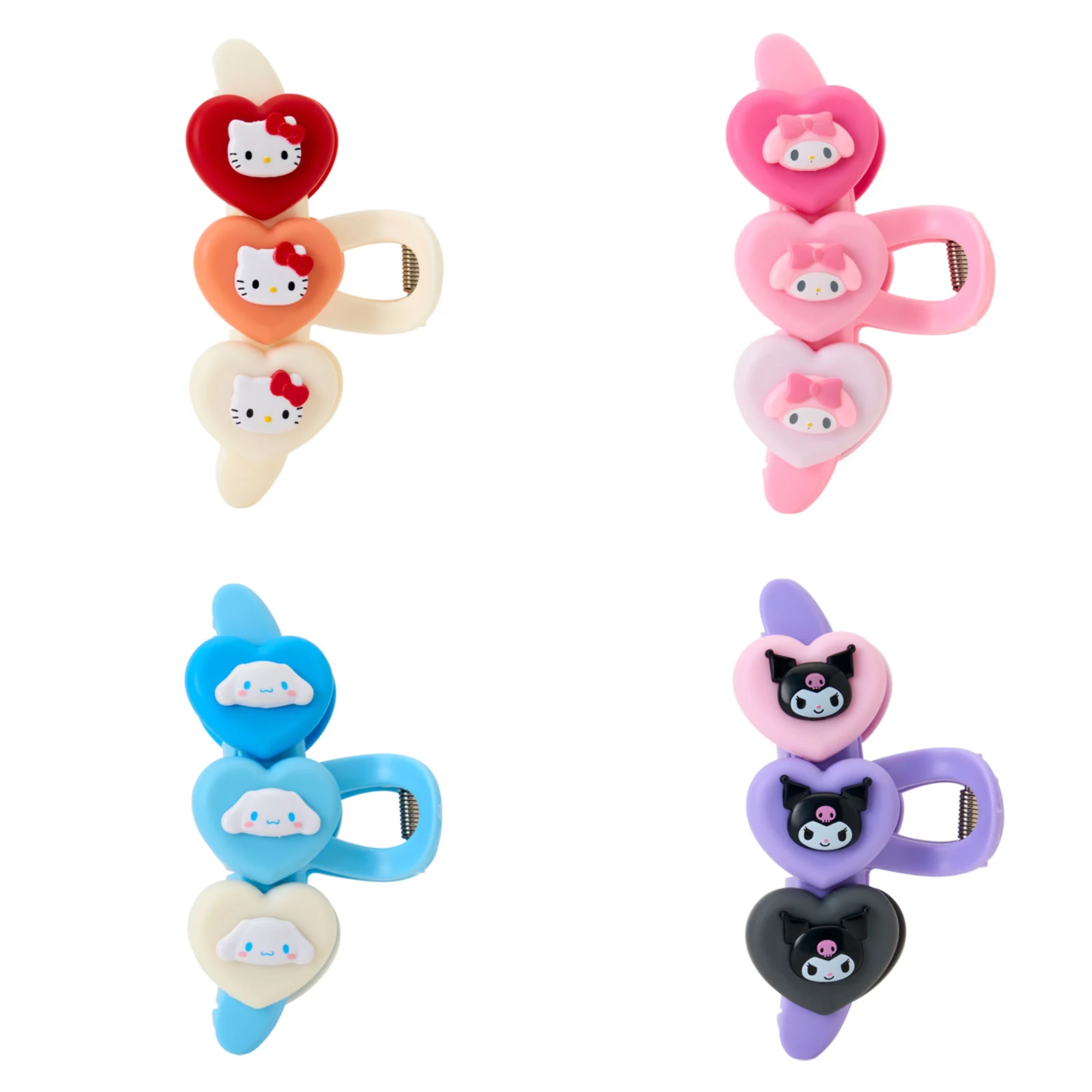 #預購  三麗鷗愛心串串鯊魚夾