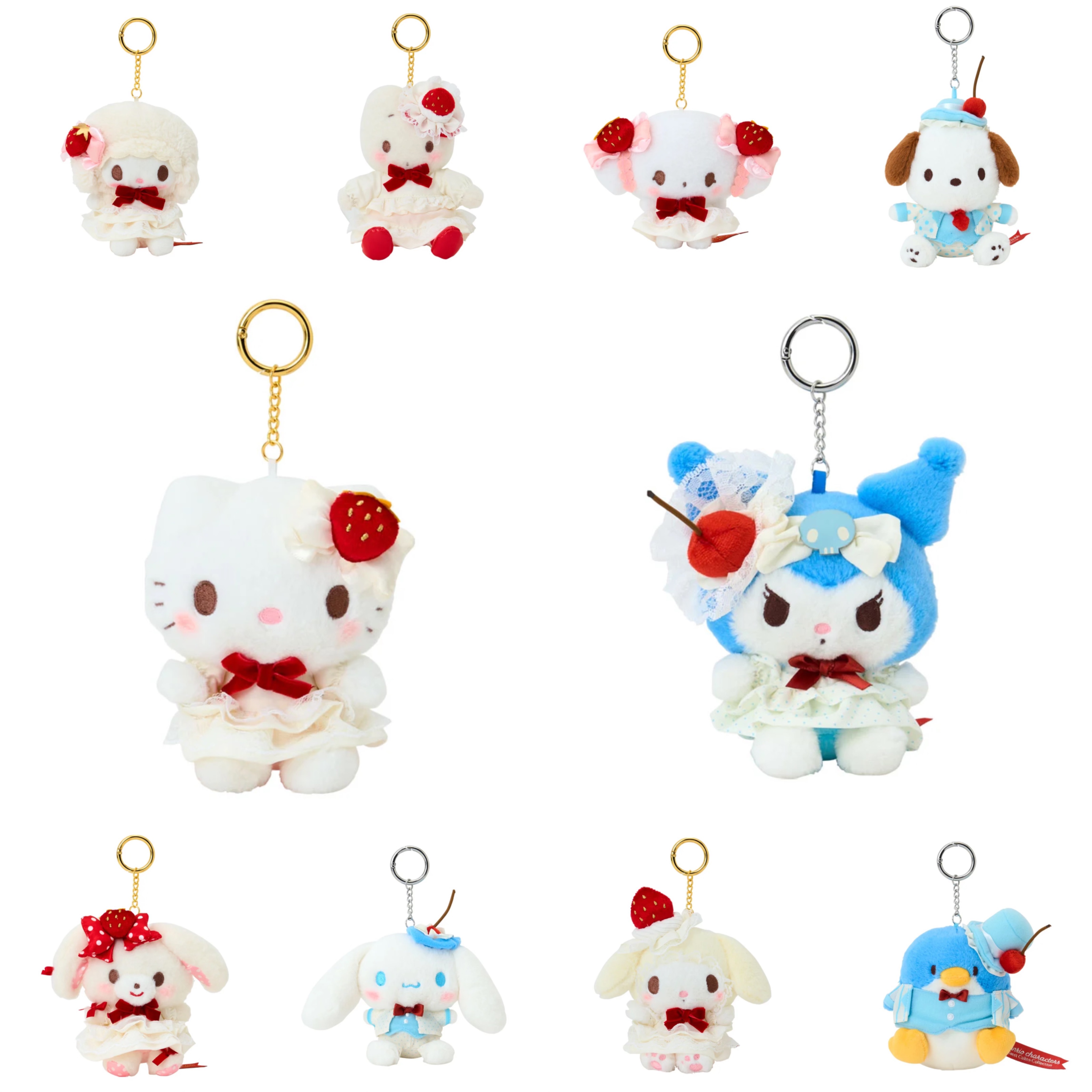 #預購 🇯🇵新品🍓🎂三麗鷗草莓蛋糕系列吊飾