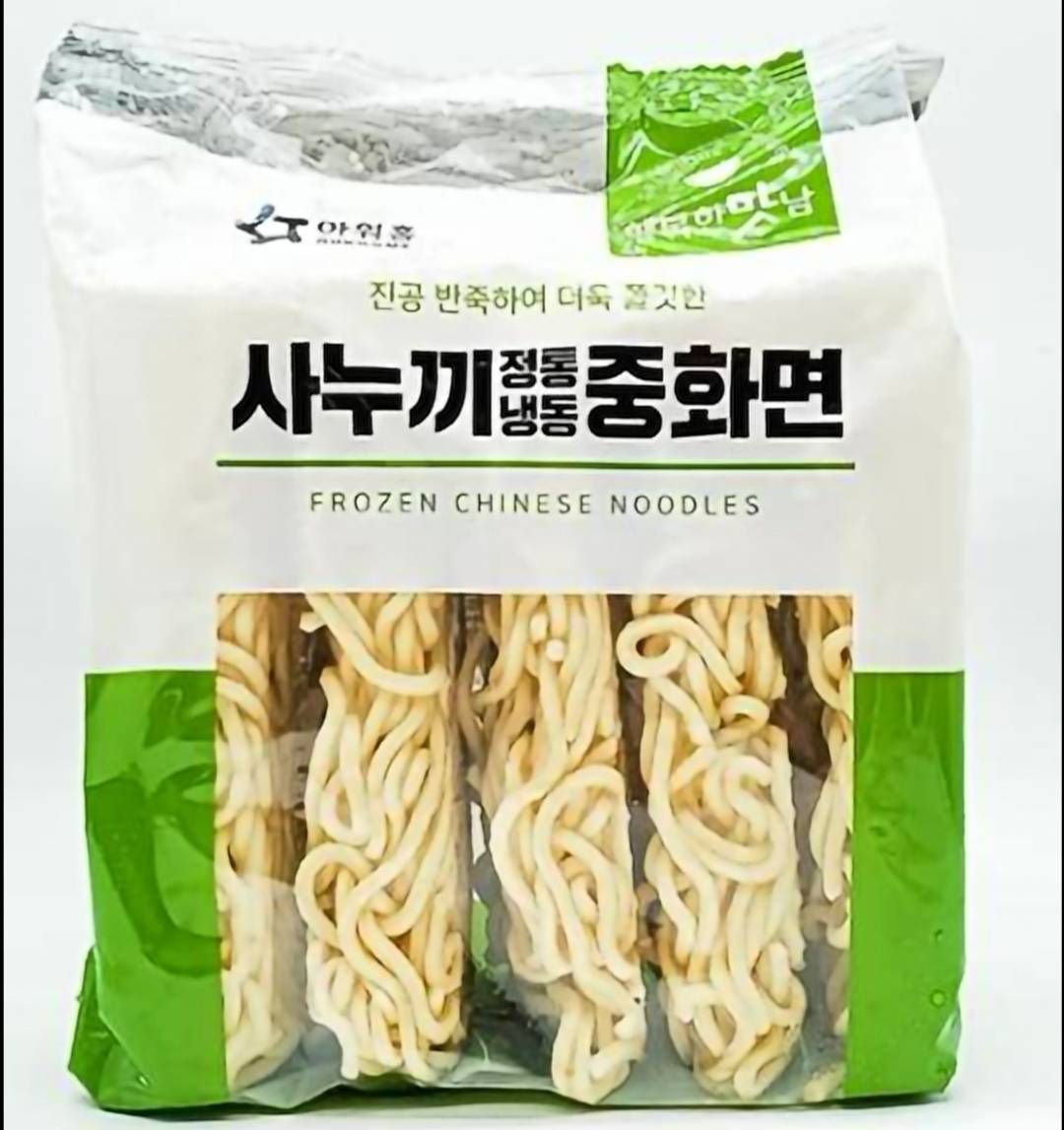 進口韓國炸醬麵專用麵條（5入）全素
