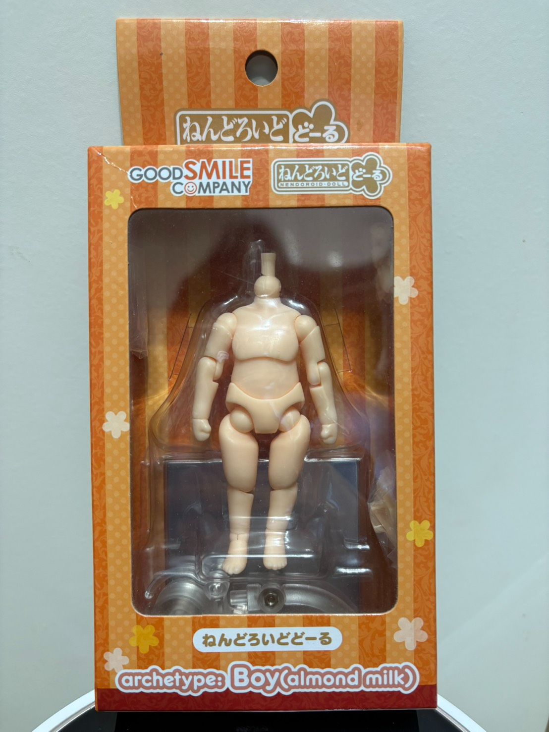 GSC 黏土娃 archetype 1.1 Boy 男 素體 （almond milk）