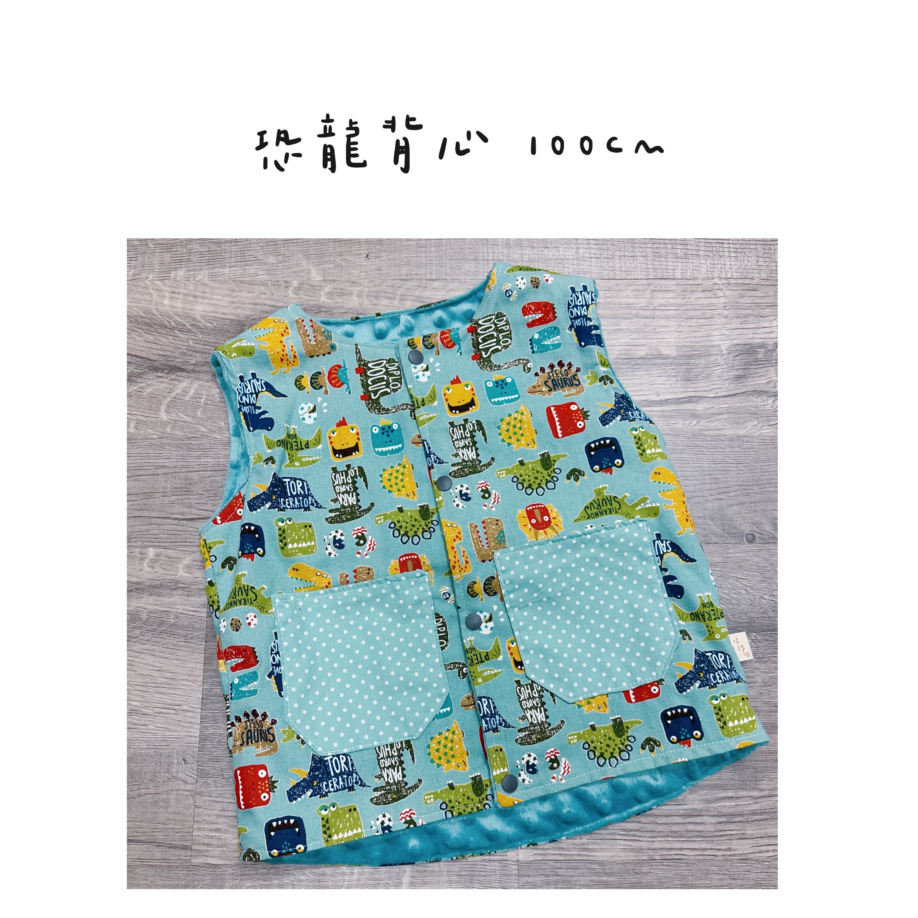 恐龍背心100cm