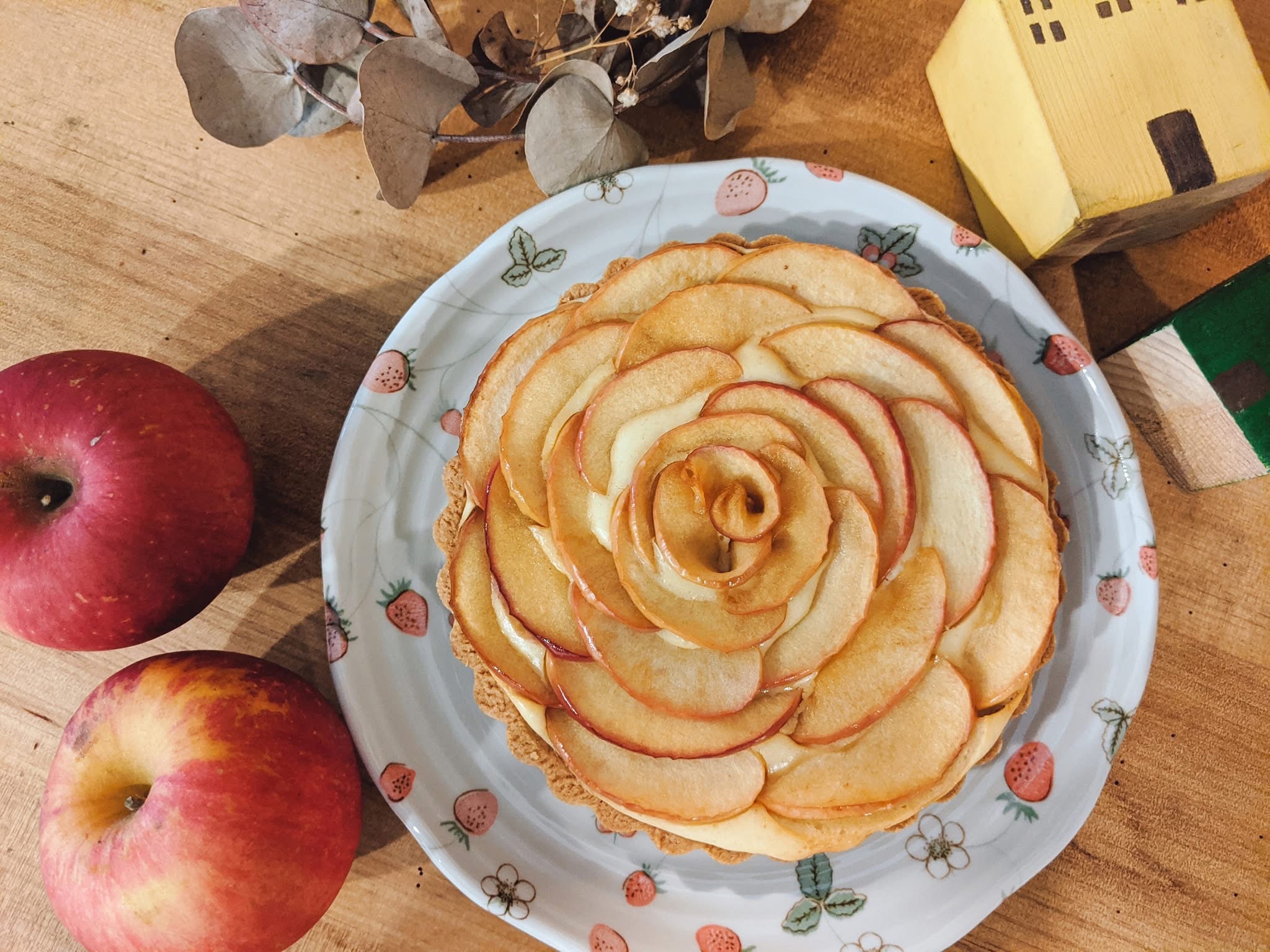 焦糖蘋果乳酪塔