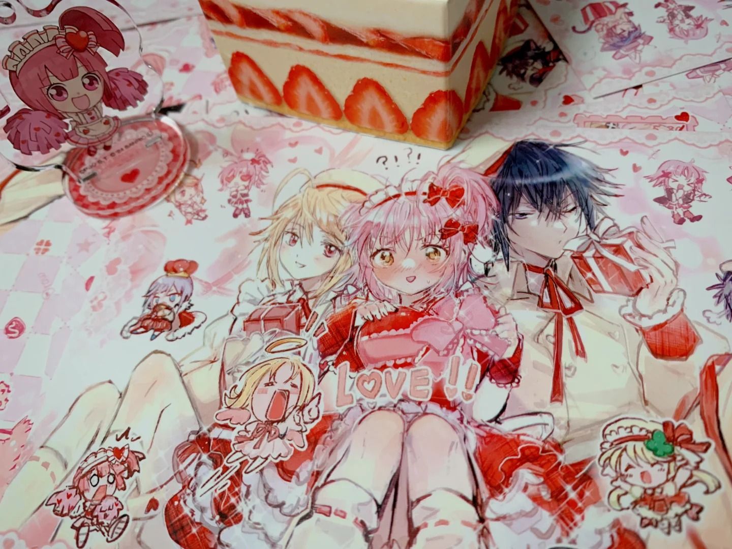 白情三人雙面絲絨卡（下單視同看過並同意商品描述內容。）