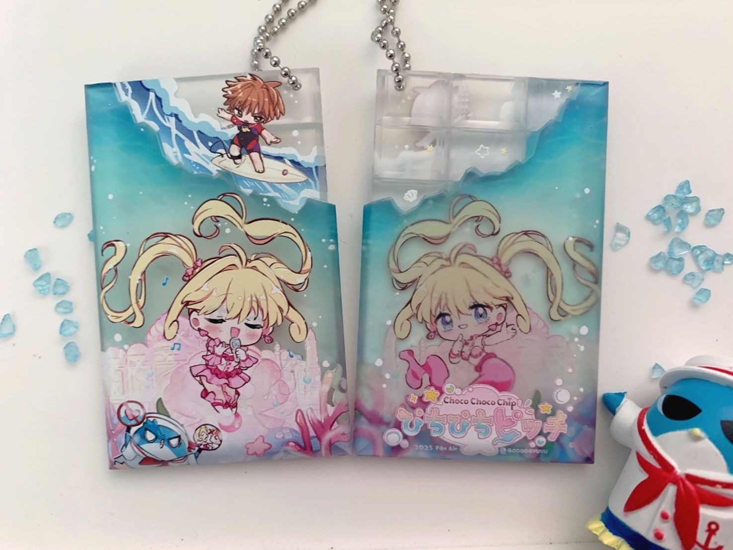 露亞x海斗 透明海洋衝浪巧克力