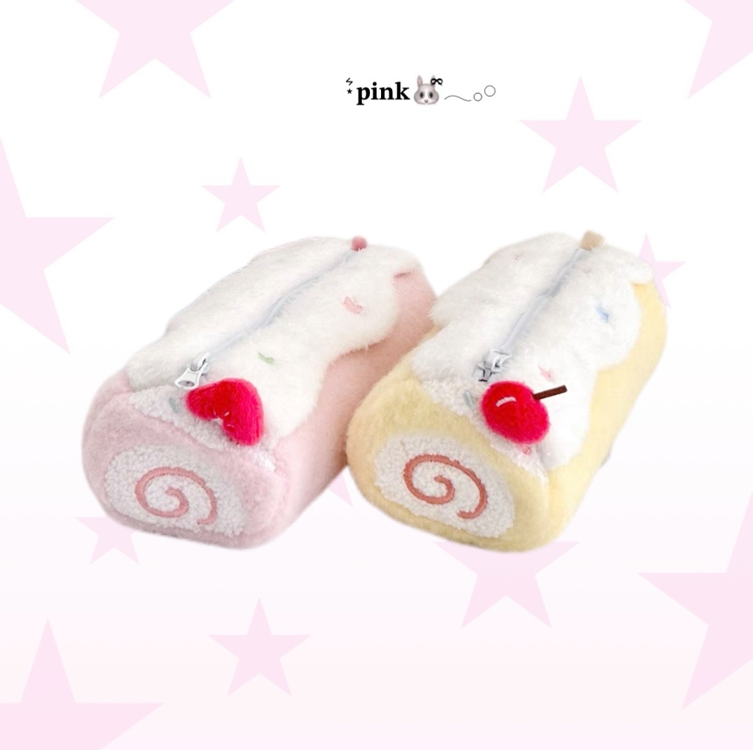 奶油瑞士捲筆袋鉛筆盒⋆⁺₊⋆☆.