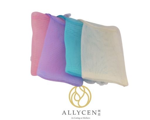 四色皂袋 （粉， 紫， 湖綠， 白色）