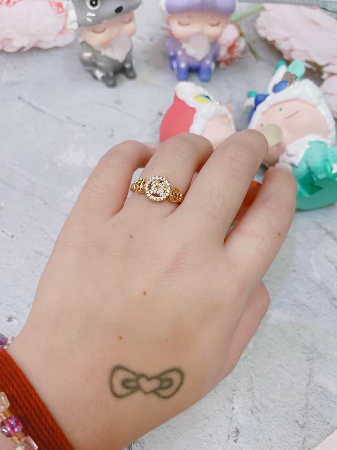 招財守財五帝錢戒指💍