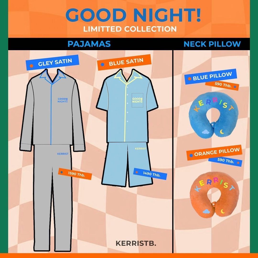 Krist kerristb -長袖睡衣 Plus Size