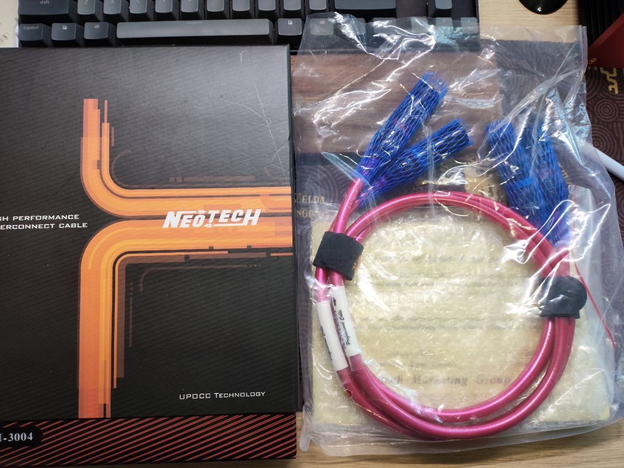 neotech 3004 xlr 1m 一對