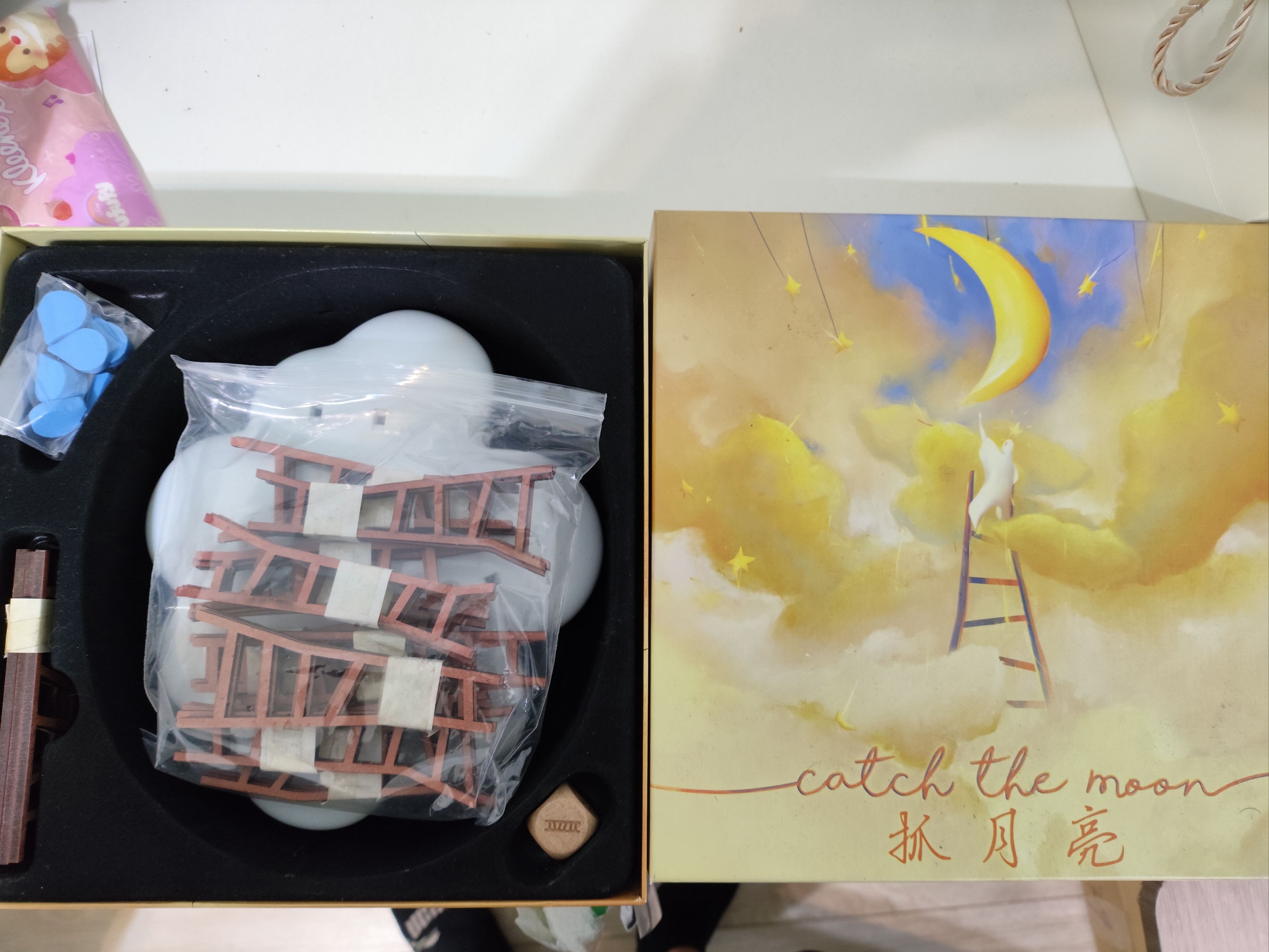 抓月亮