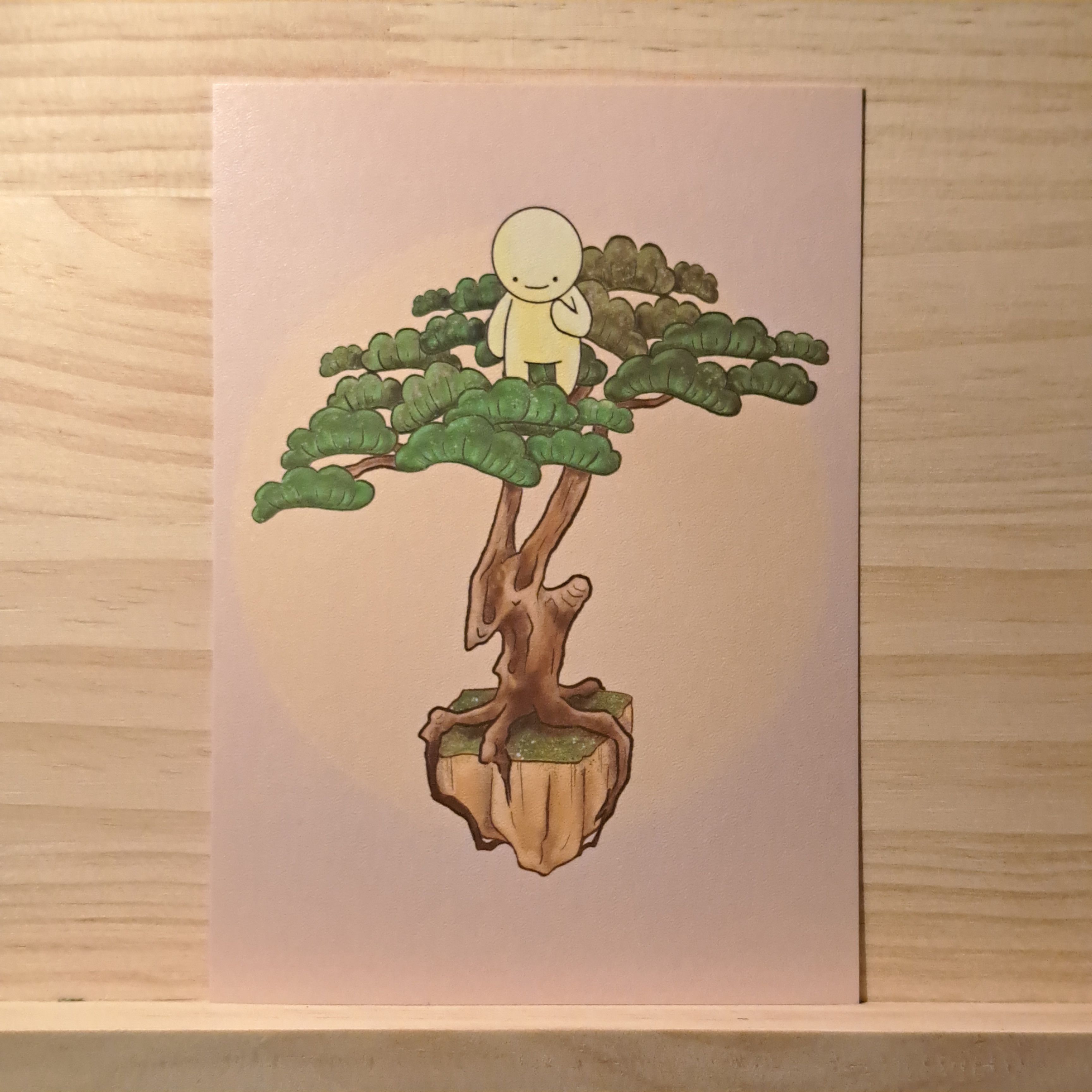 原創 島嶼系列 明信片（雙面有圖） 空島