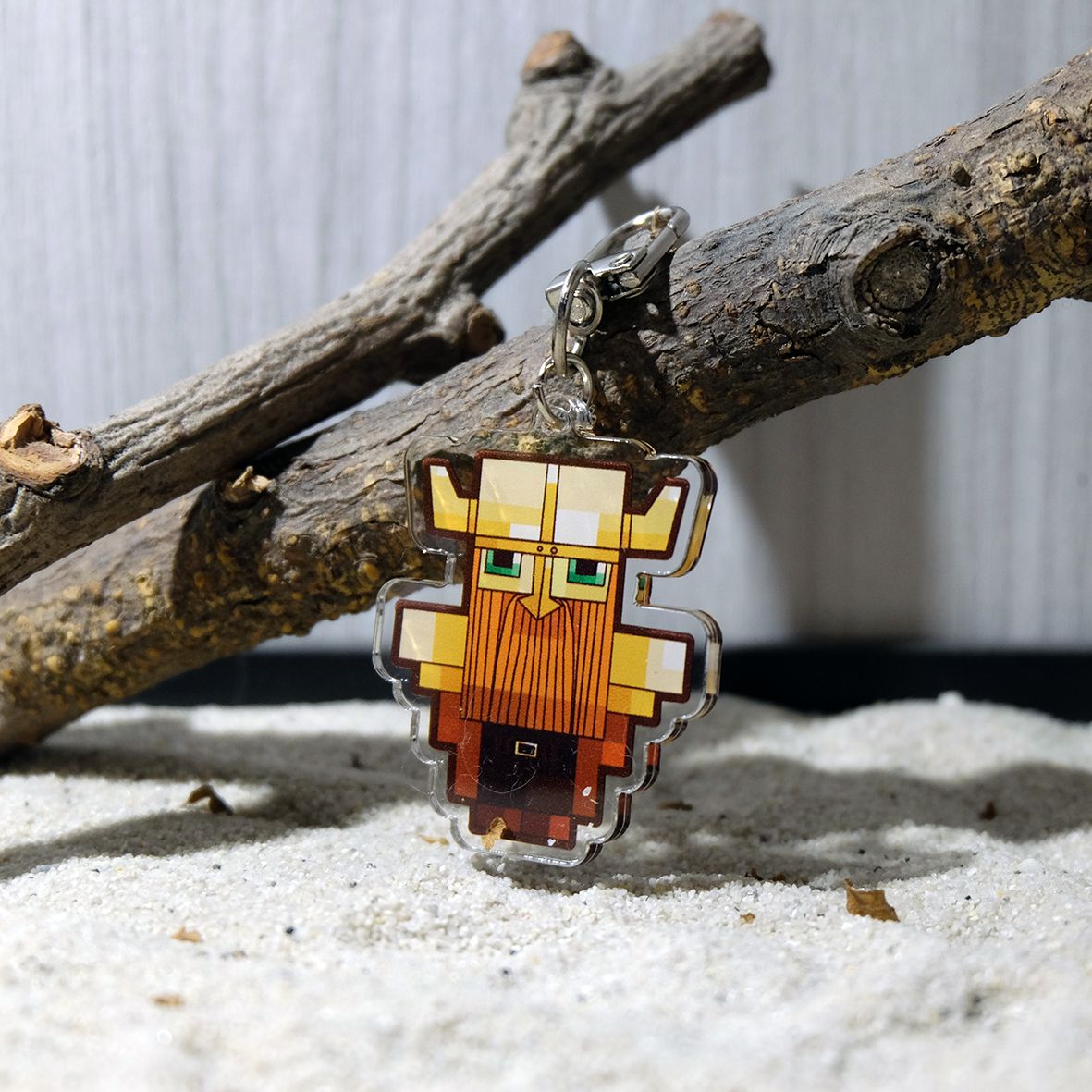 葬送的芙莉蓮×Minecraft  艾冉  不死圖騰壓克力吊飾