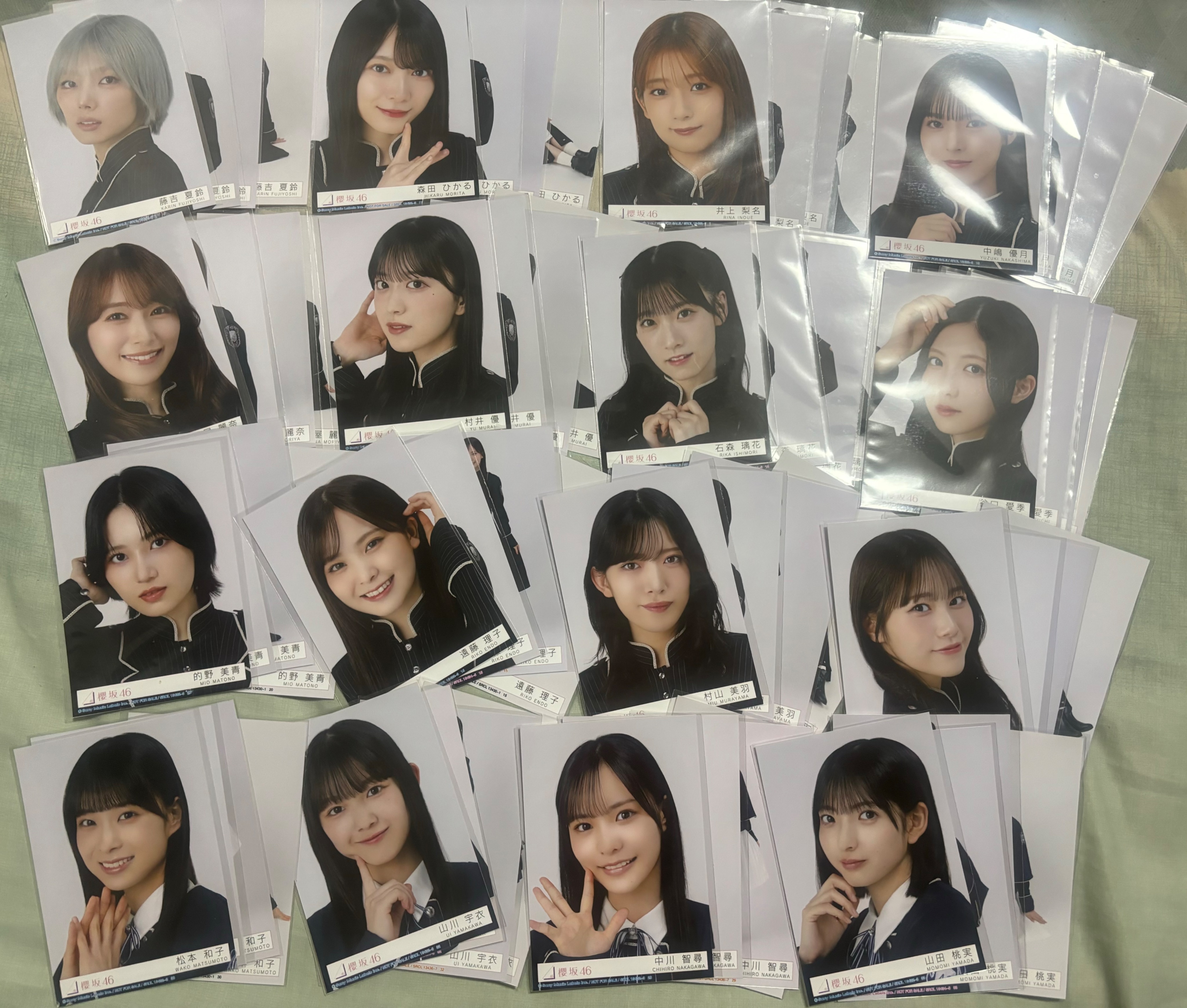 櫻坂各式成套生寫真
