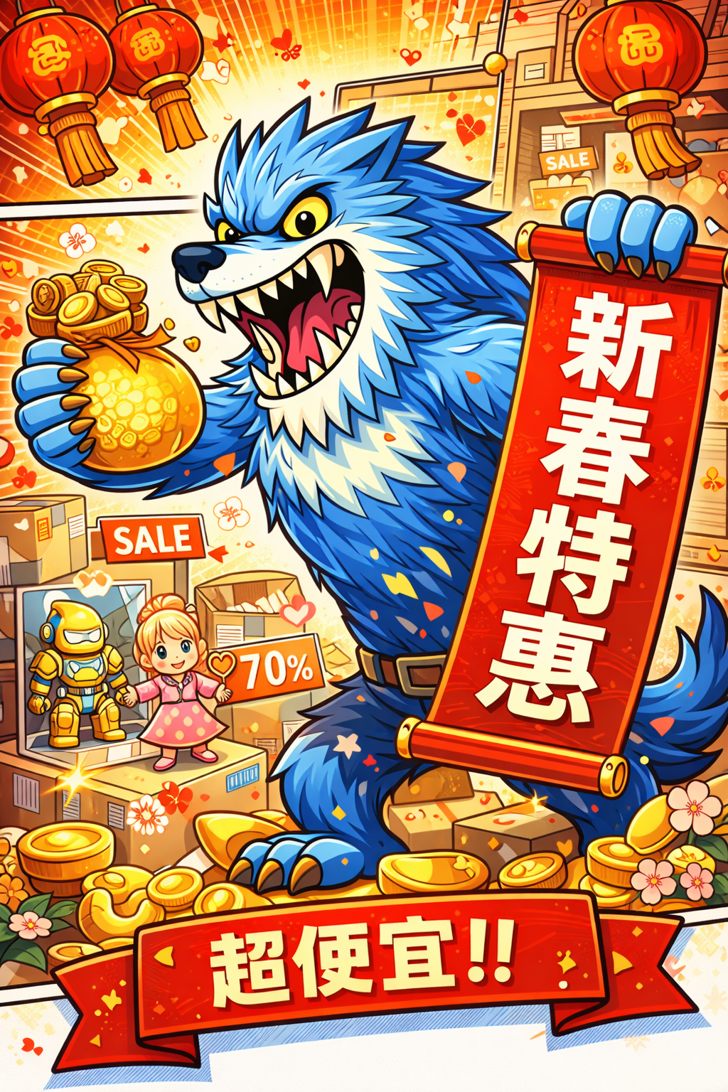 新春特惠!尾貨出清喔~