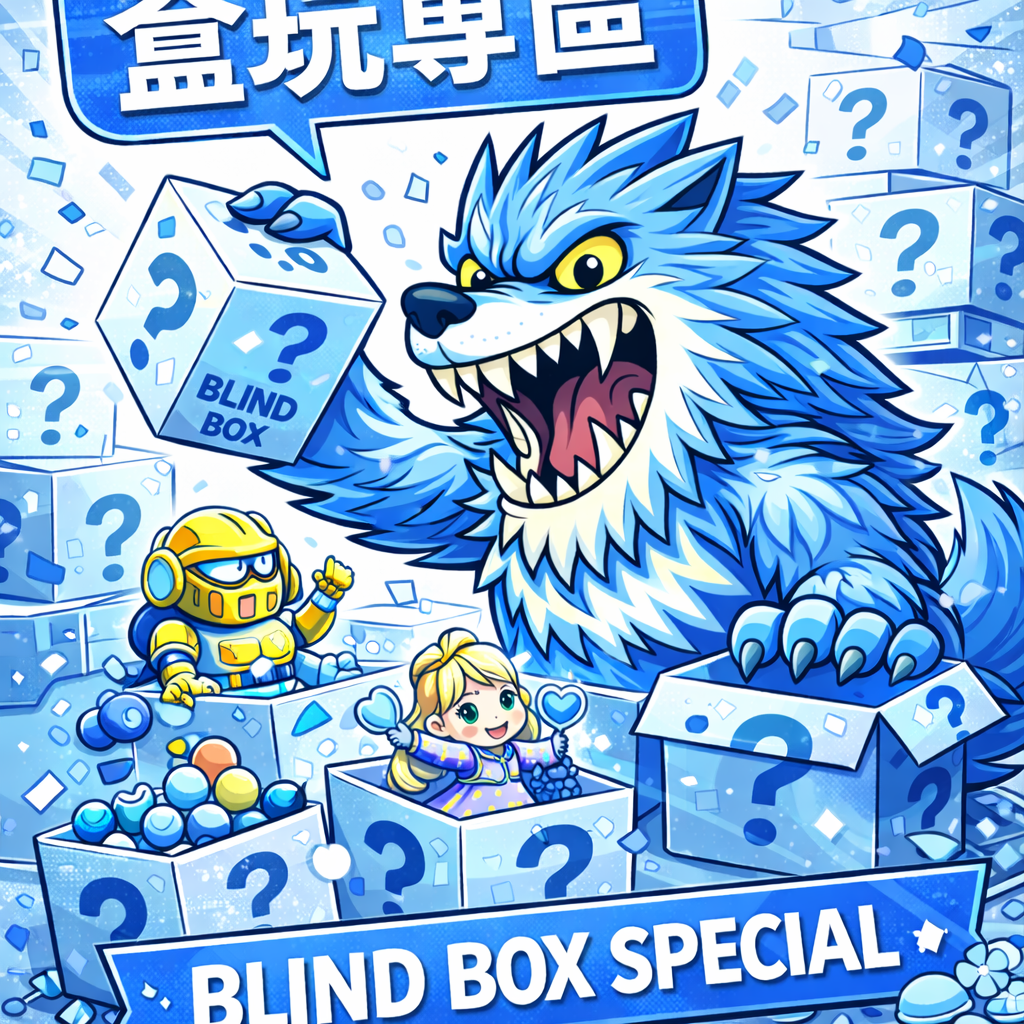 新到貨盲盒/盒玩特區!
