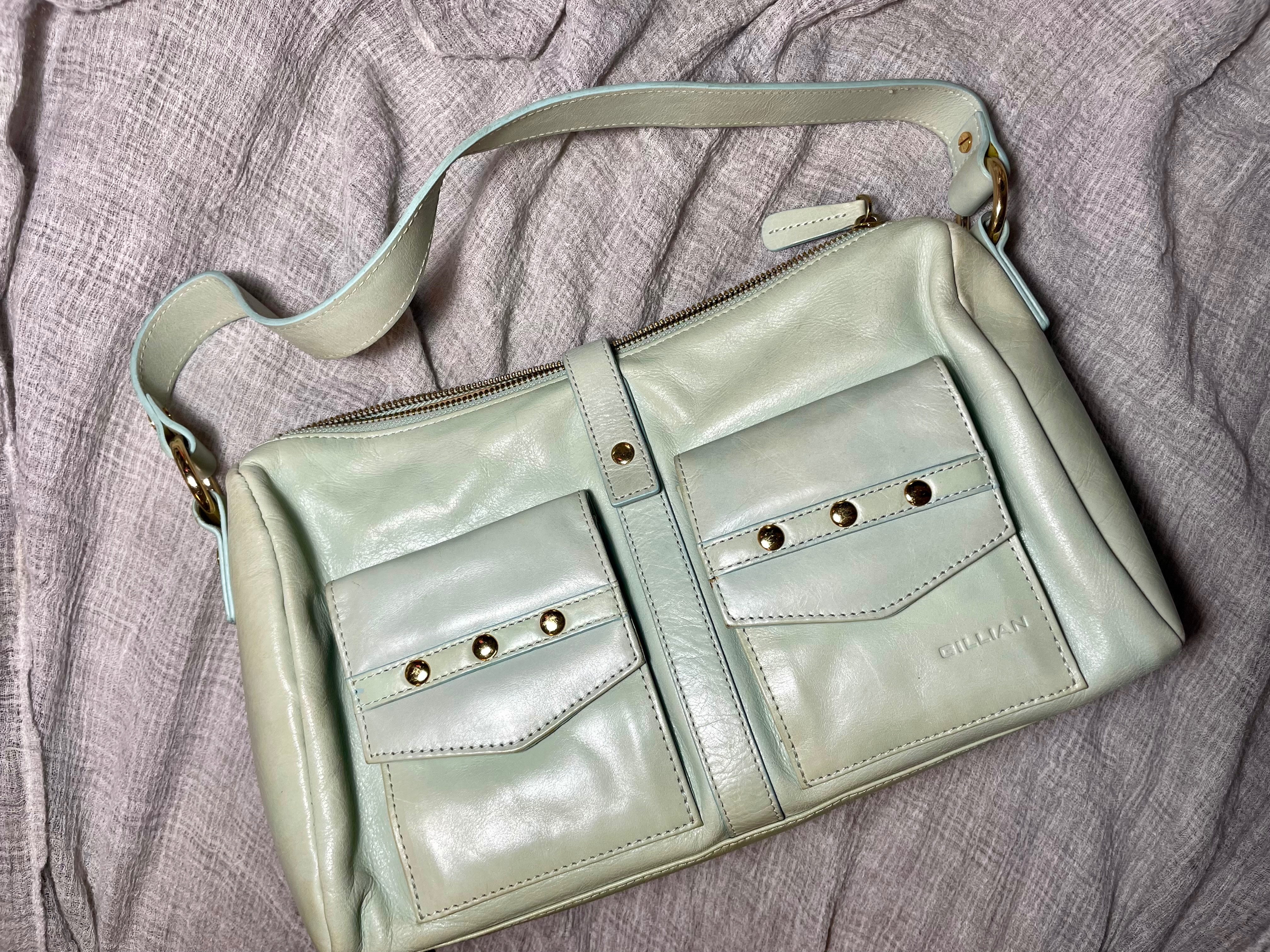 Gillan 皮革腋下包二手