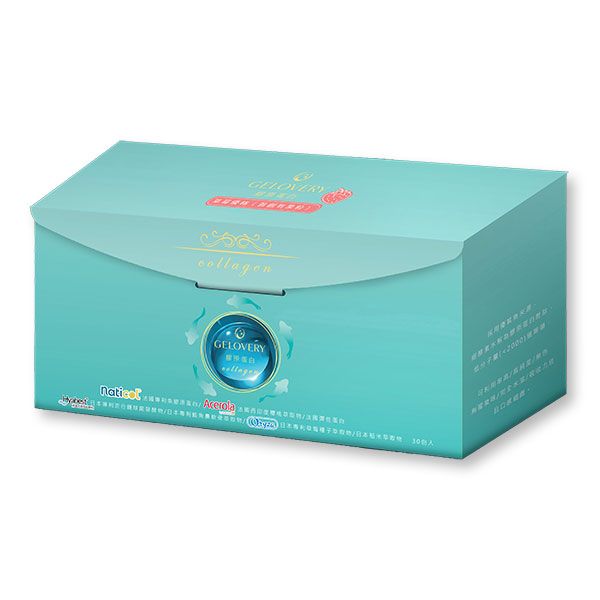 膠原蛋白粉包草莓優格30包/盒 首創有果粒