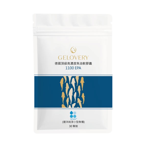 德國KD頂級高濃度純EPA1100魚油｜高吸收rTG型態『 單包 30顆 』（葷）