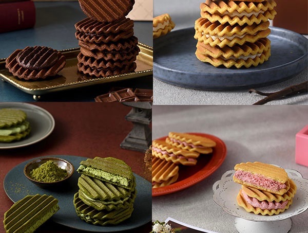 海波浪香草牛奶/巧克力/草莓/抹茶口味