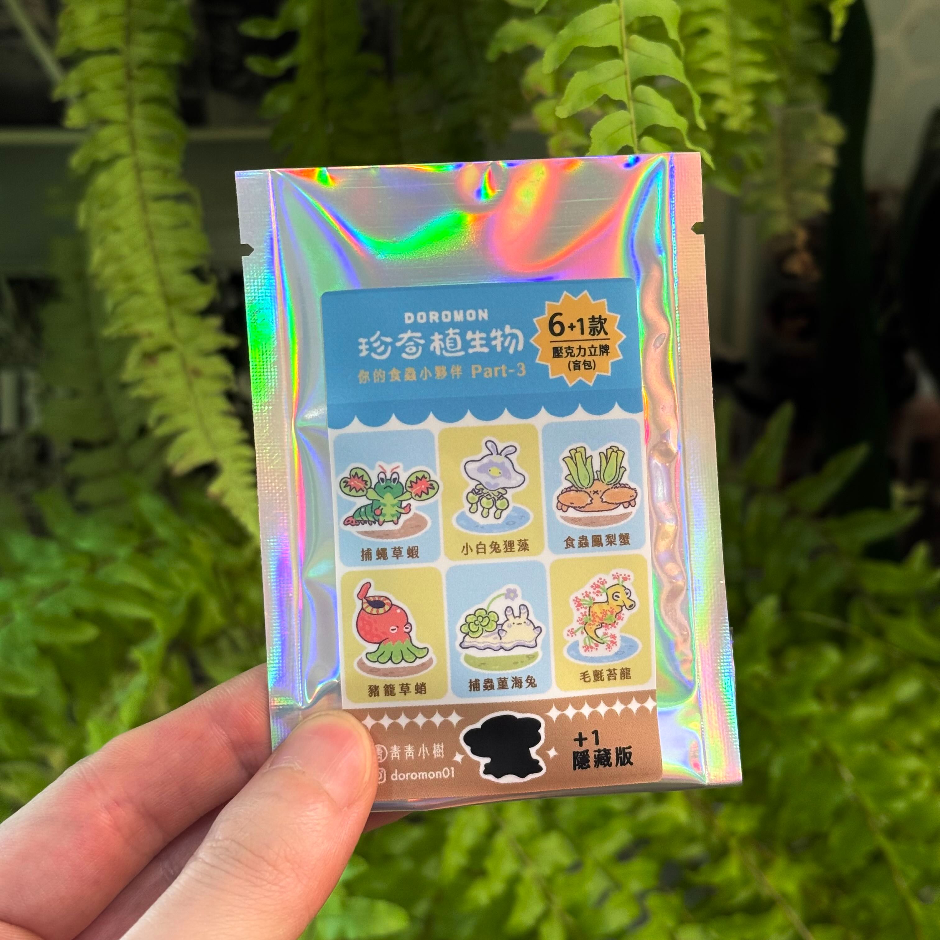 （盲包）-珍奇植生物-食蟲小夥伴Part3-壓克力立牌