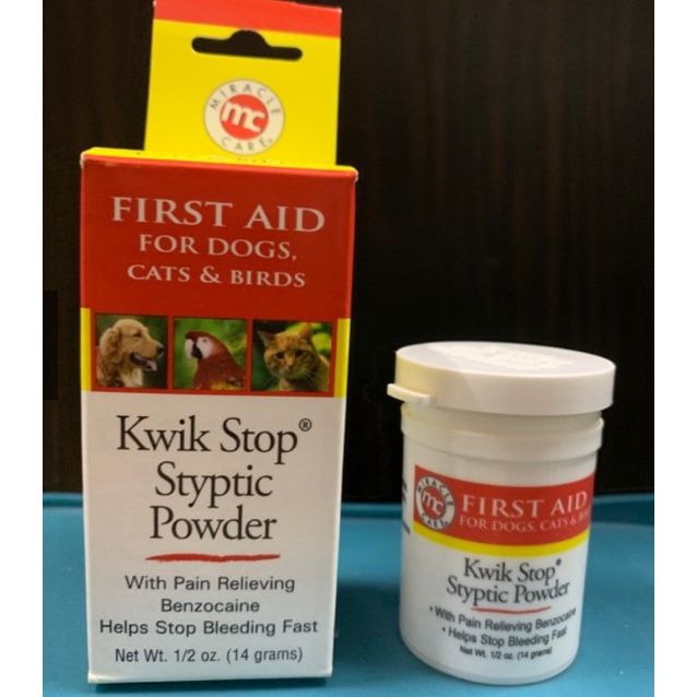 美國Kwik Stop寵物止血粉（4g）分裝瓶