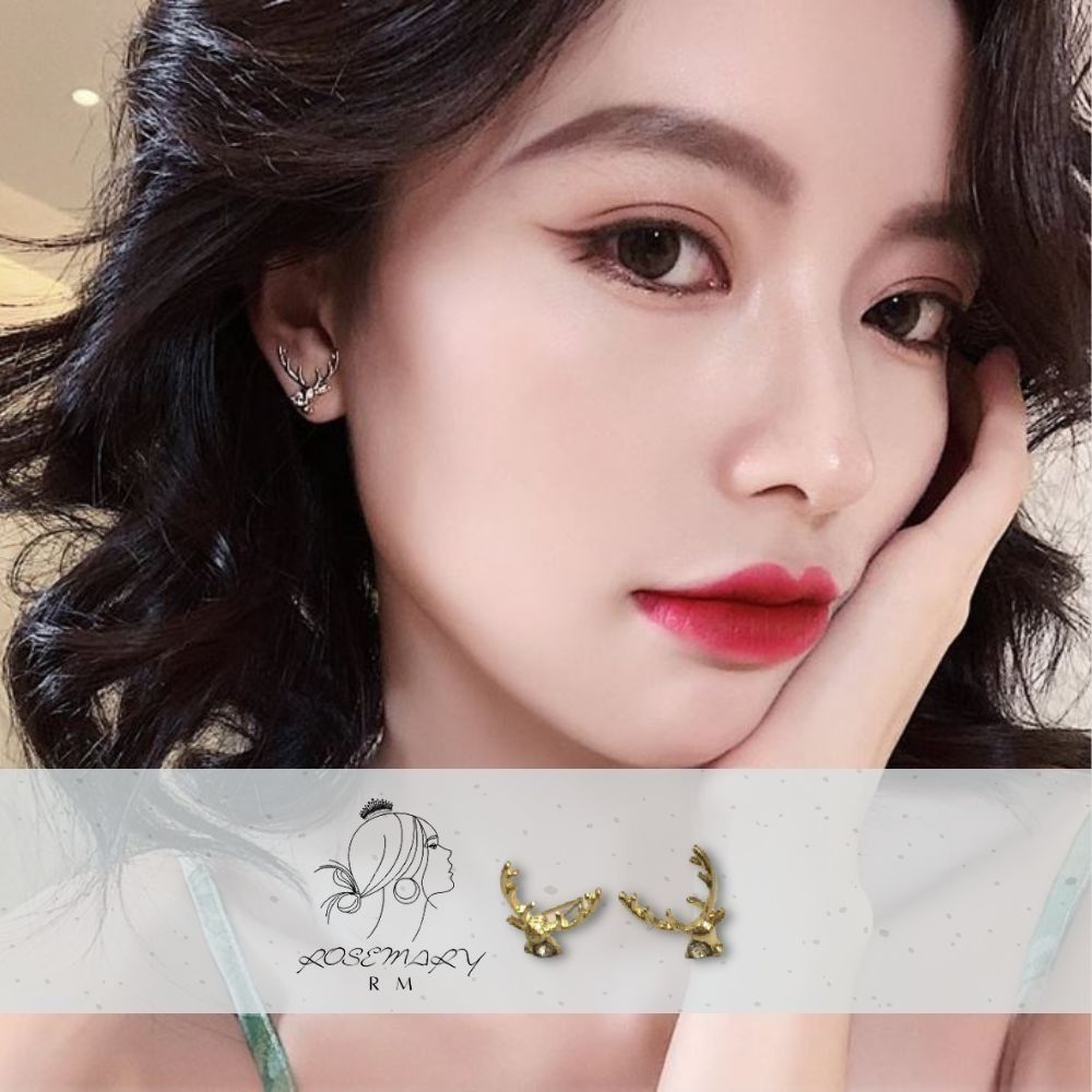 ♛ROSEMAYR♛[LX-0001] 韓版 網紅最愛 簡約清新麋鹿耳釘 耳環