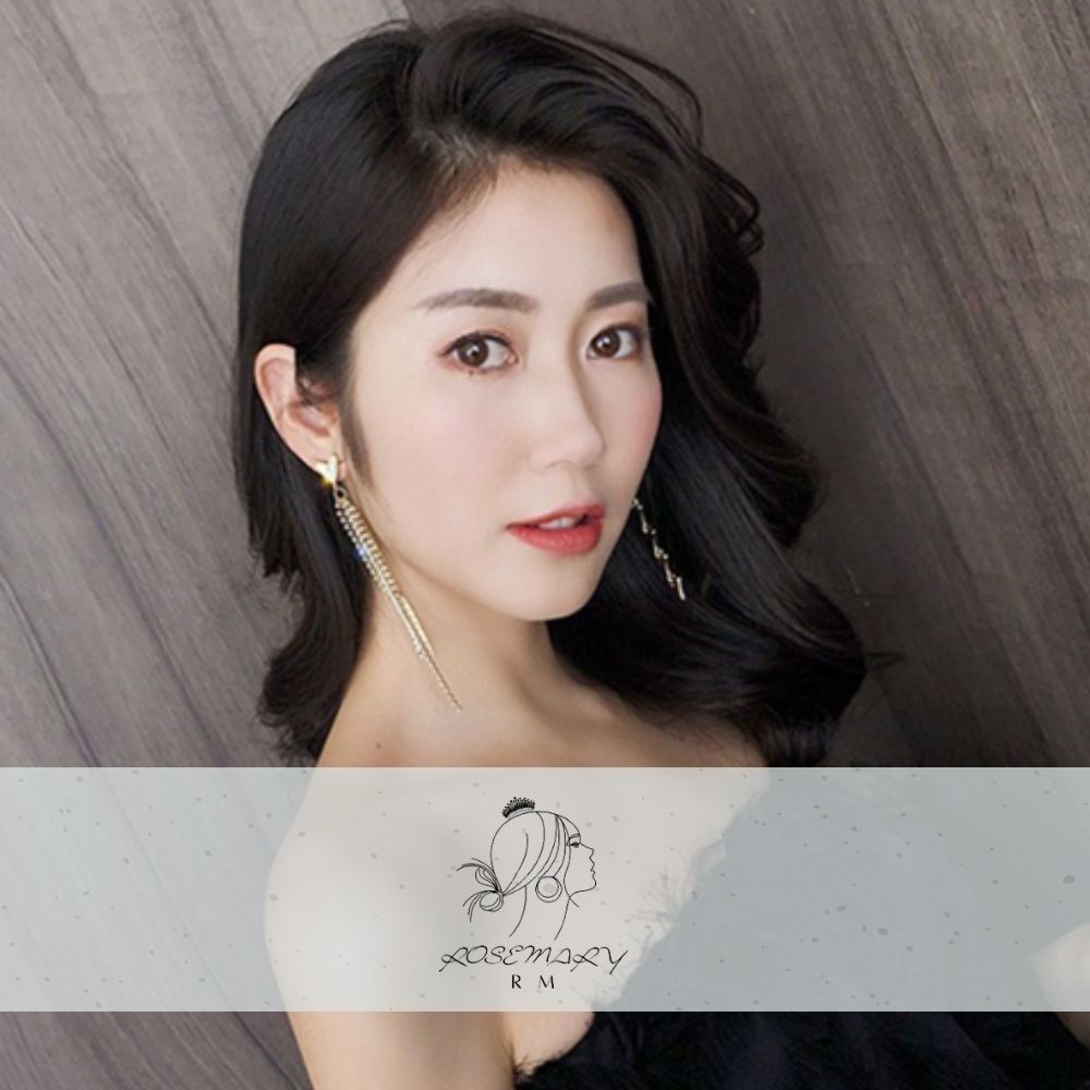 ♛ROSEMAYR♛[LX-0008] 韓版 氣場女王必備 水鑽愛心流蘇吊墜耳環