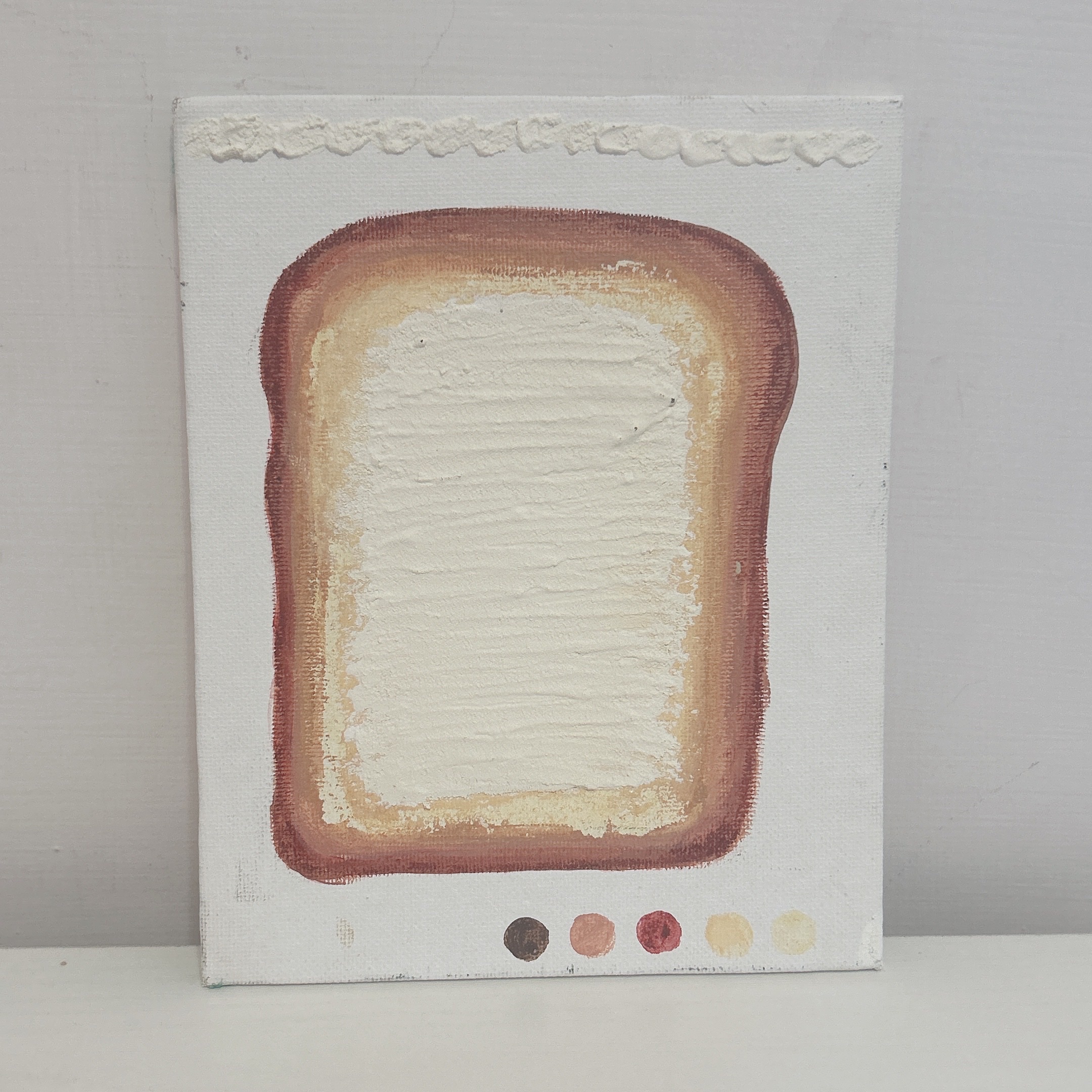手繪油畫肌理風 無框畫 西式小點篇