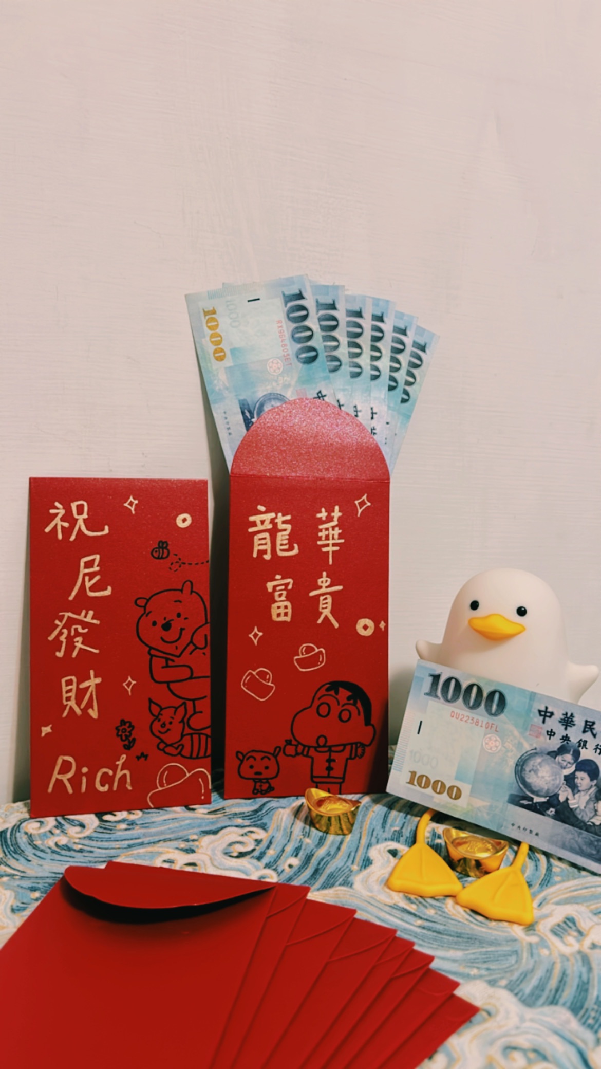 客製化手繪紅包袋